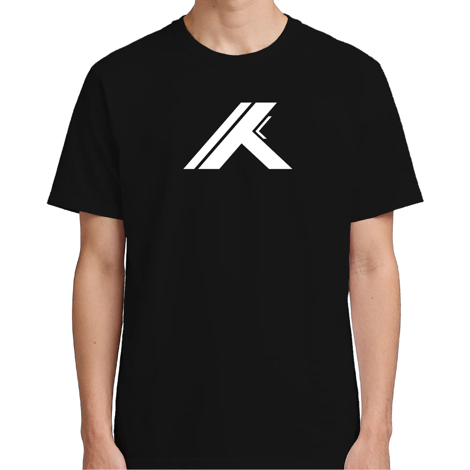 Camiseta Estampa Tipográfica Logo Preto 100% Algodão - Imagem 5