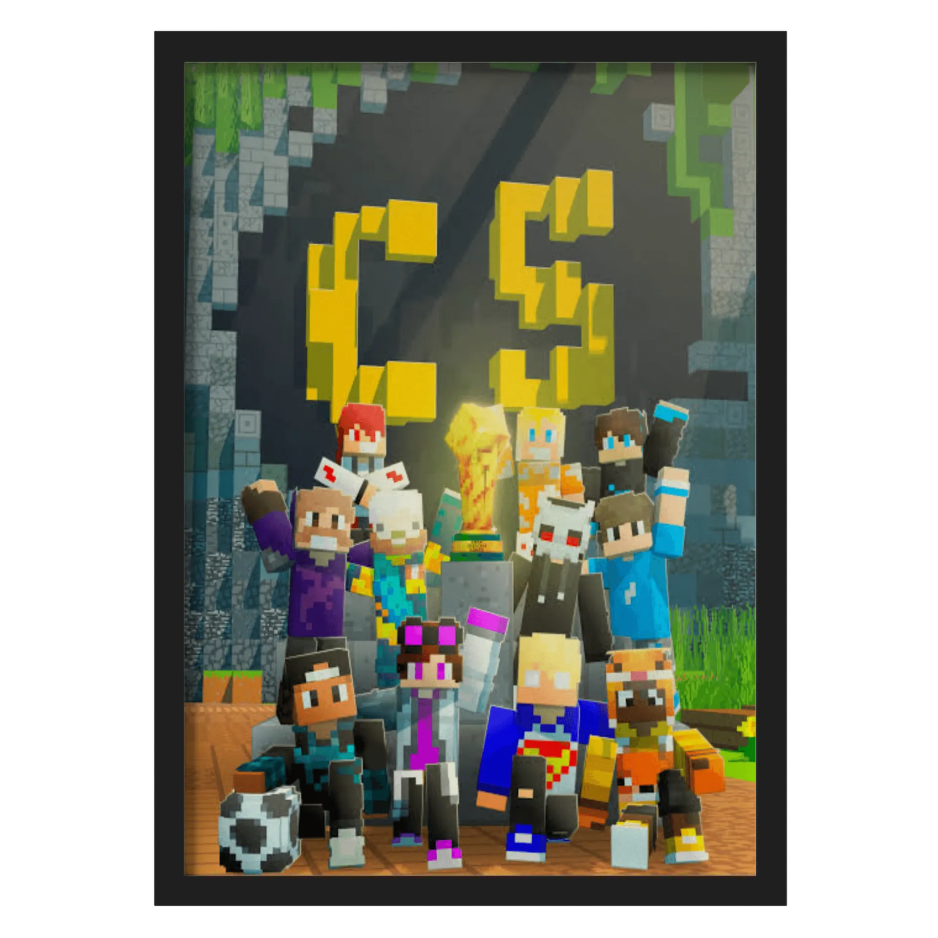 Quadro A3 criative squad Com Vidro de May — imagem 1 de 3