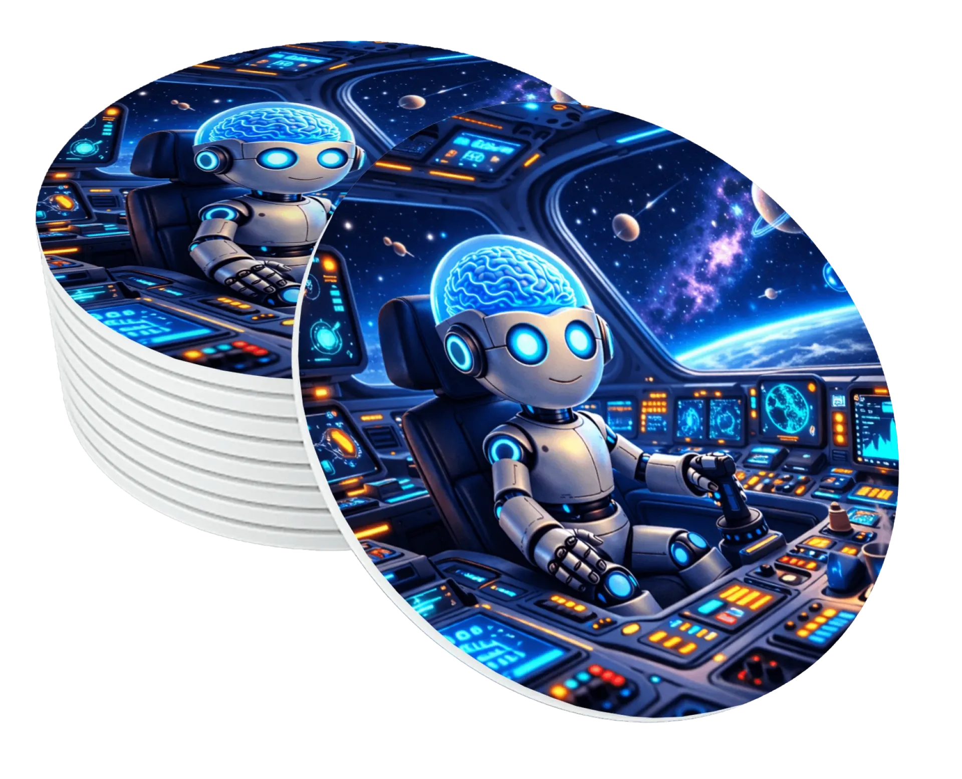 Porta-copos Robô - Imagem 1