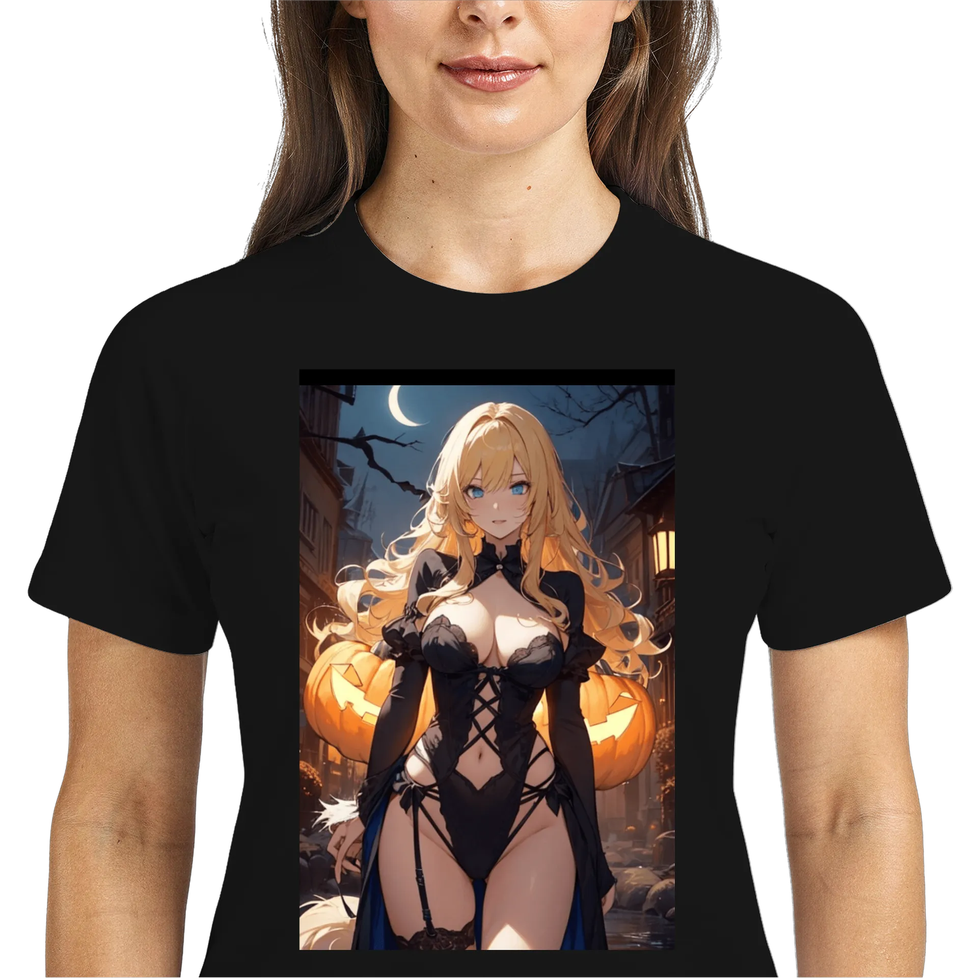 Camiseta Dry Fit Estampa Halloween 100% Algodão - Imagem 3