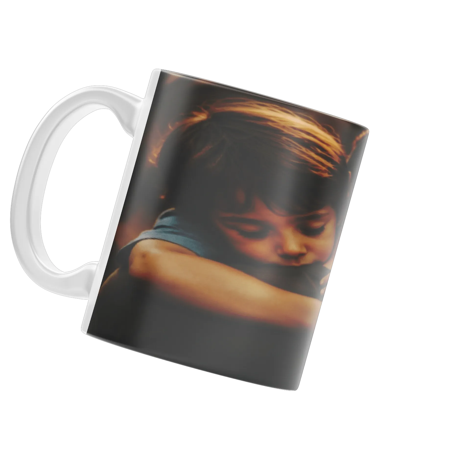 Caneca Porcelana Abraço de Pai 325ml - Imagem 3