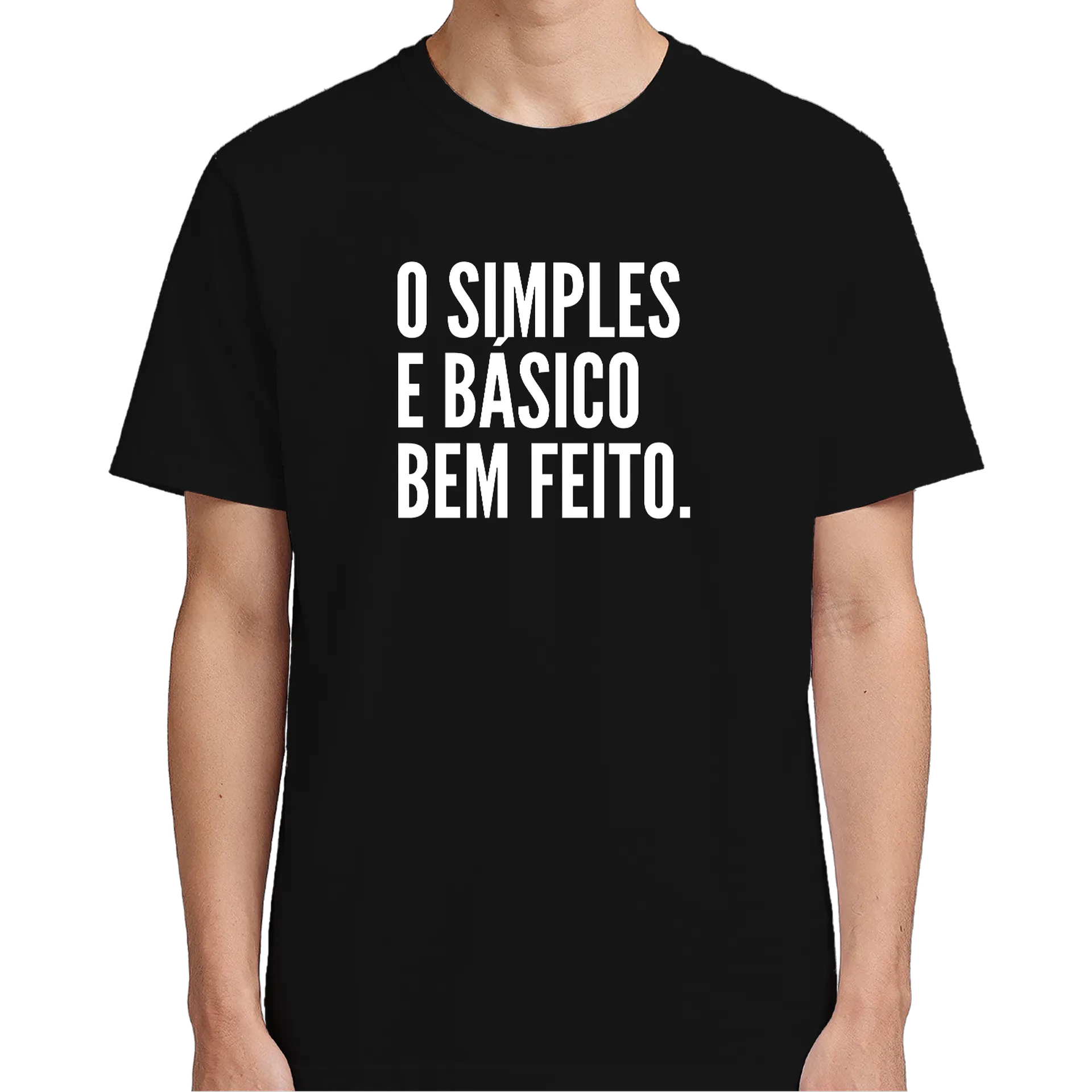 Camiseta O Simples e Básico Bem Feito de Construindo Novo Humano — imagem 4 de 6