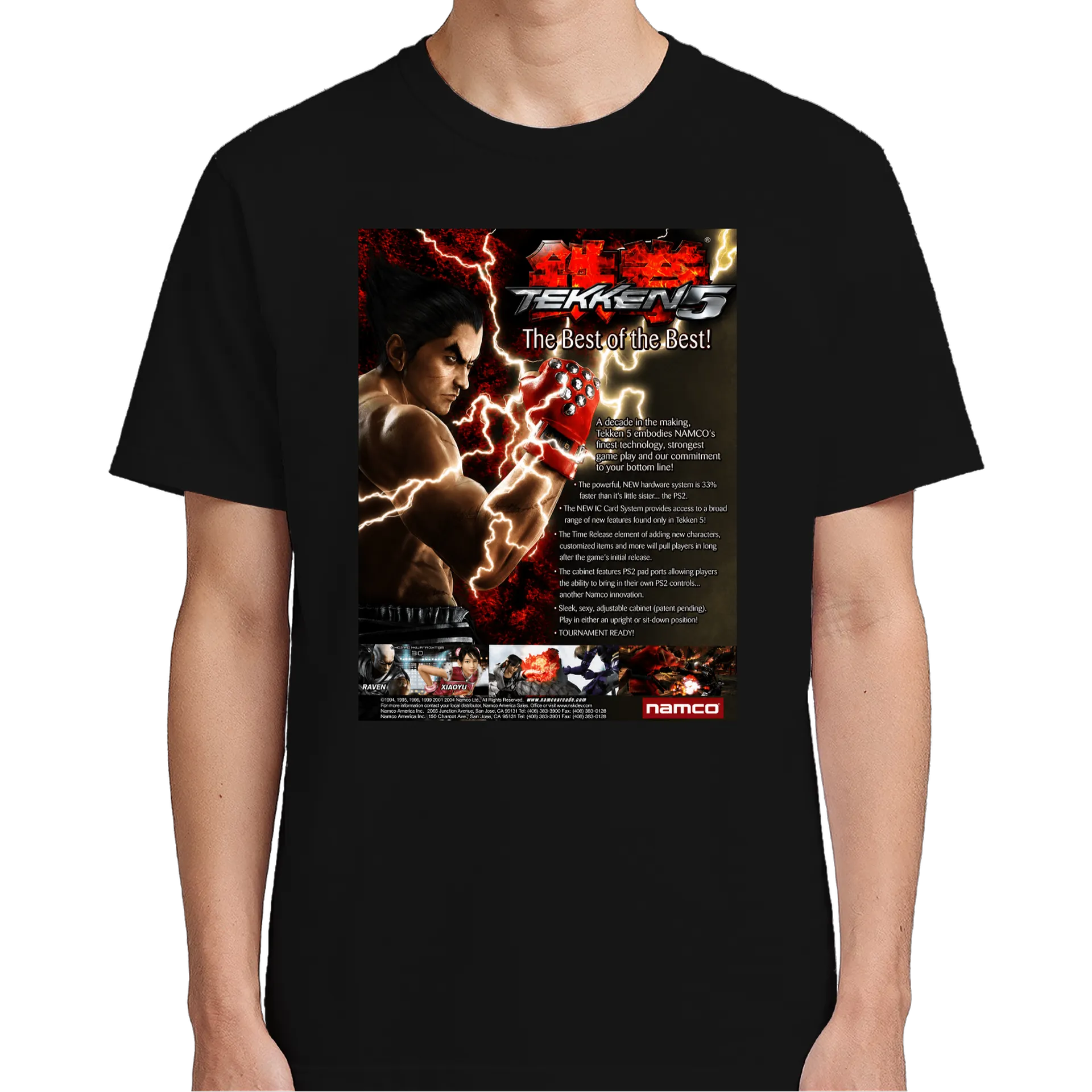 Camiseta TEKKEN 5 - Imagem 5