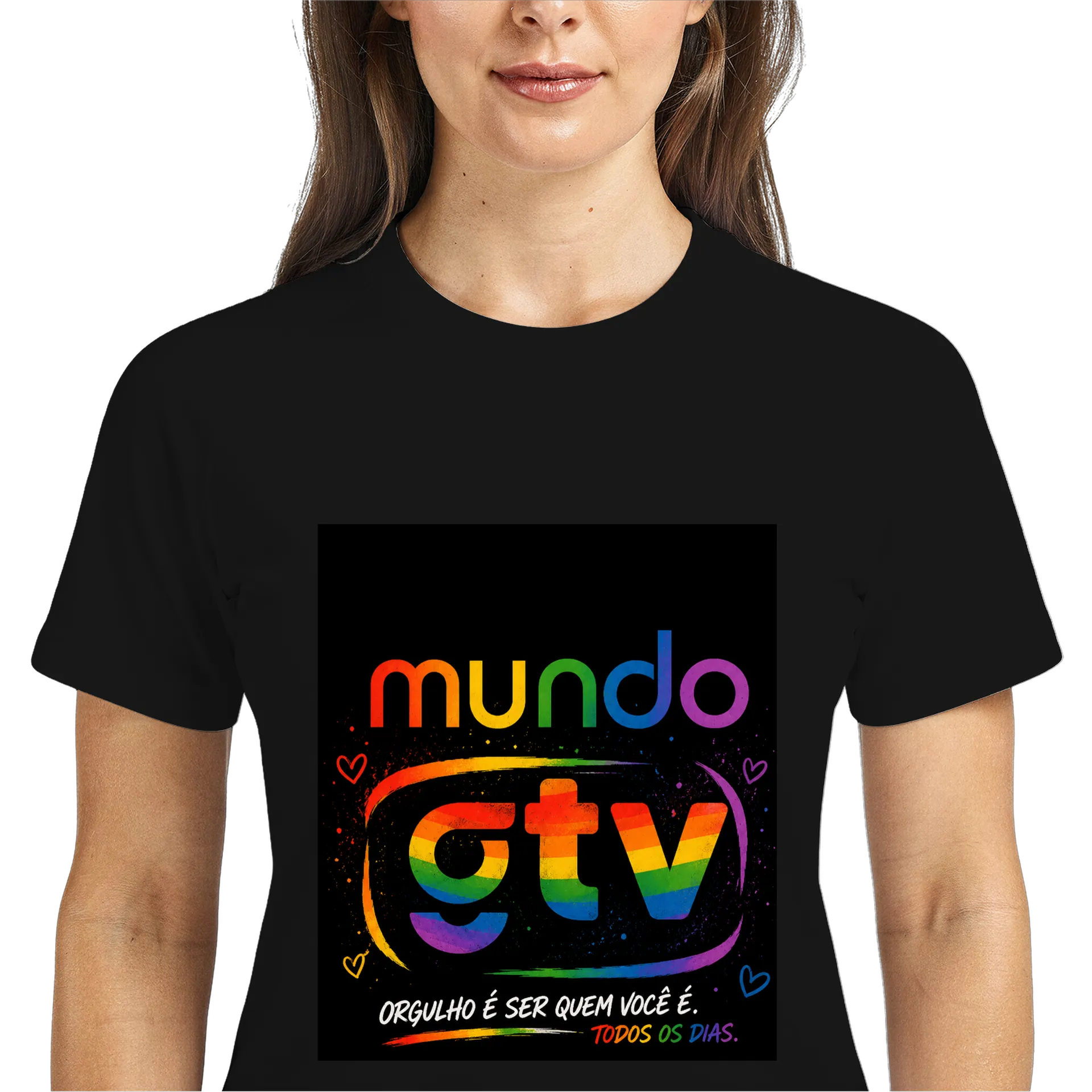 Camiseta DryFit Mundo GTV - Orgulho é ser quem você é de Mundo GTV — imagem 3 de 6
