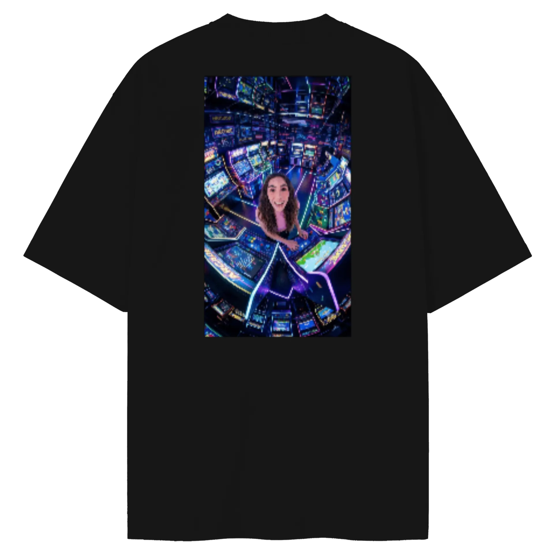 Camiseta Oversized de Marina