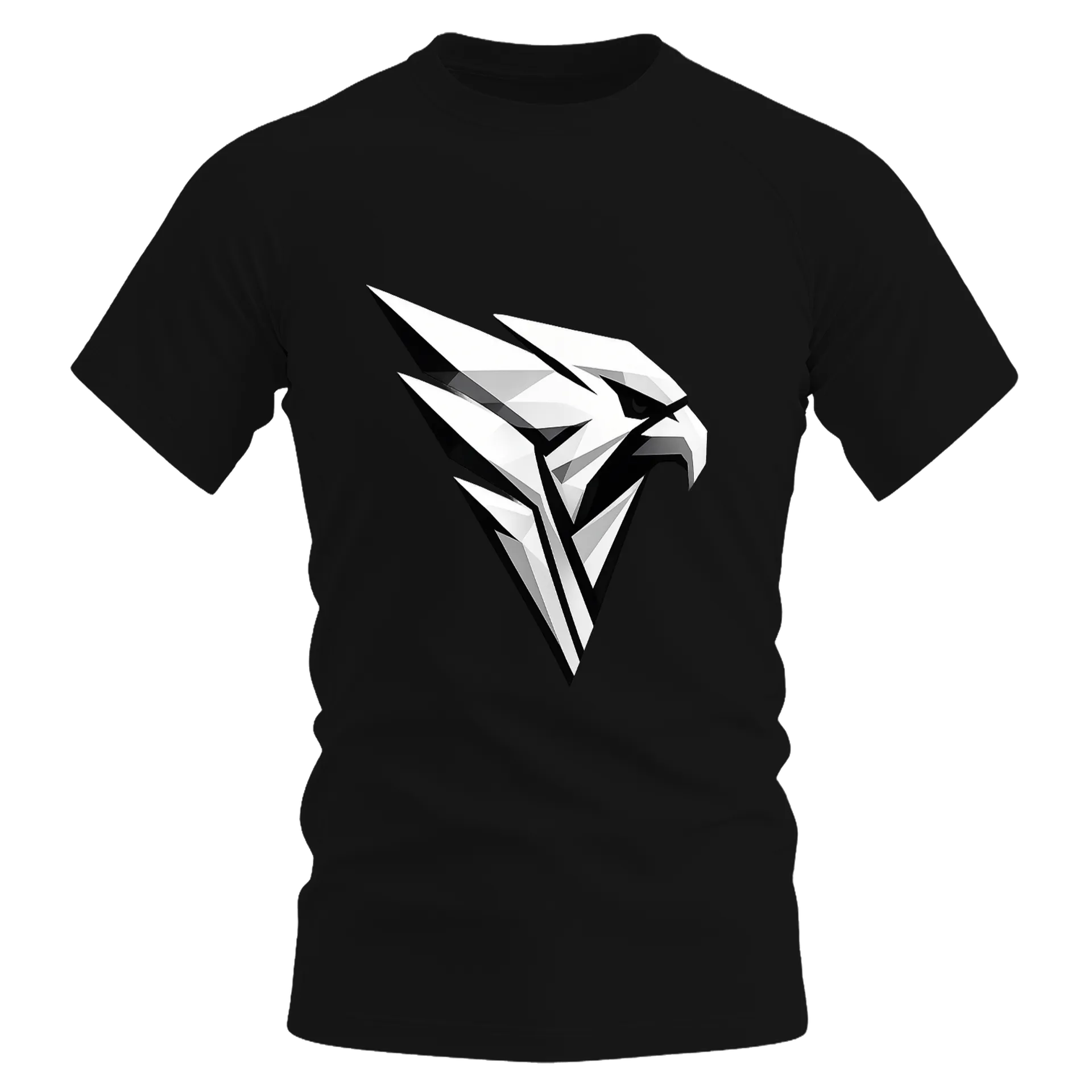Camiseta Dry Fit Águia Geométrica Preto de Águia club 