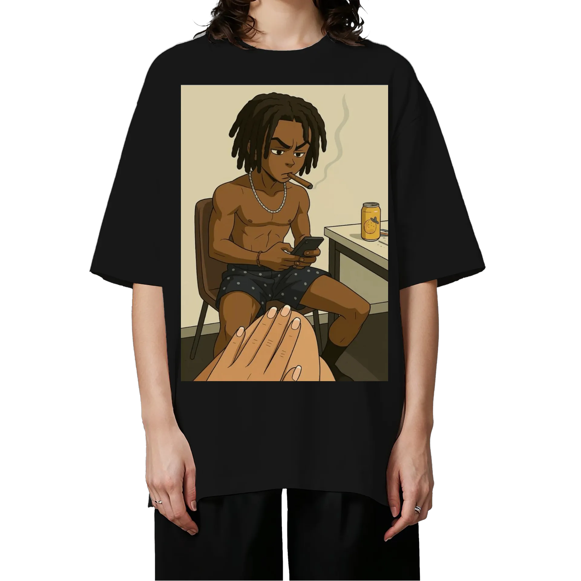 Camiseta Oversized de Kreyòl Style — imagem 3 de 6