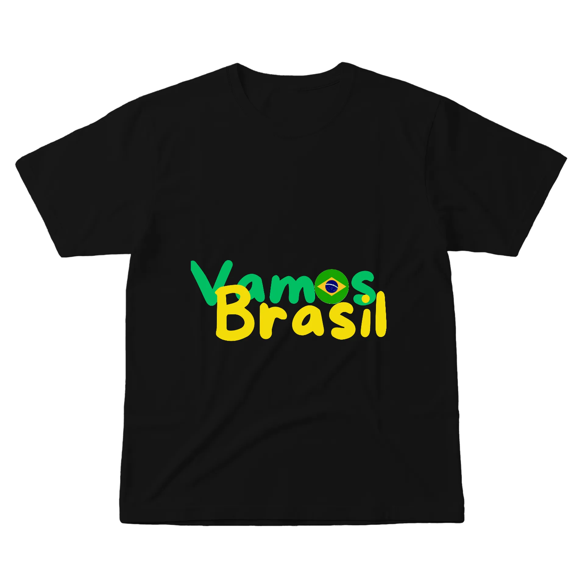 Camiseta Vamos Brasil - Imagem 1