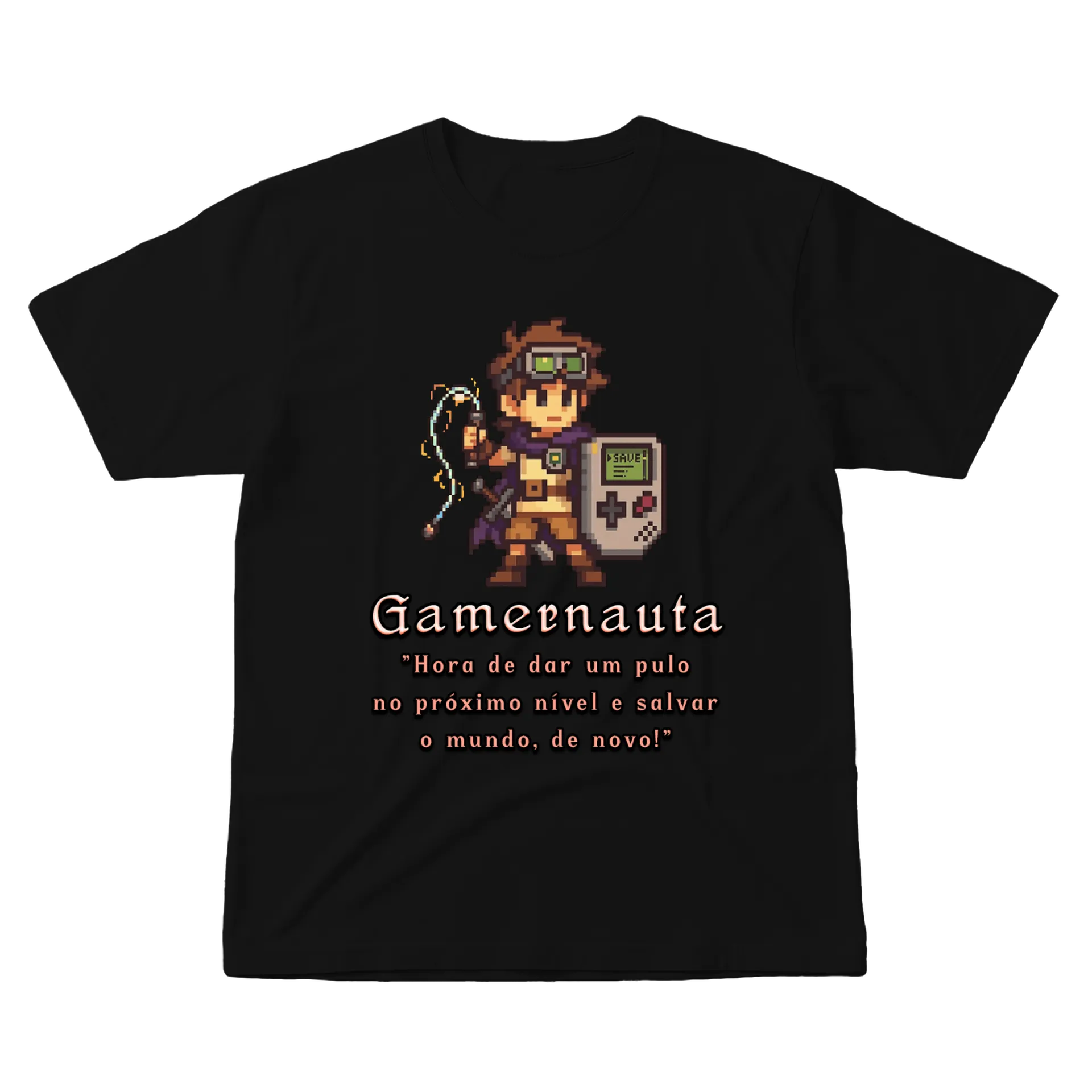 Camiseta (unissex) - Gamernauta - Imagem 1