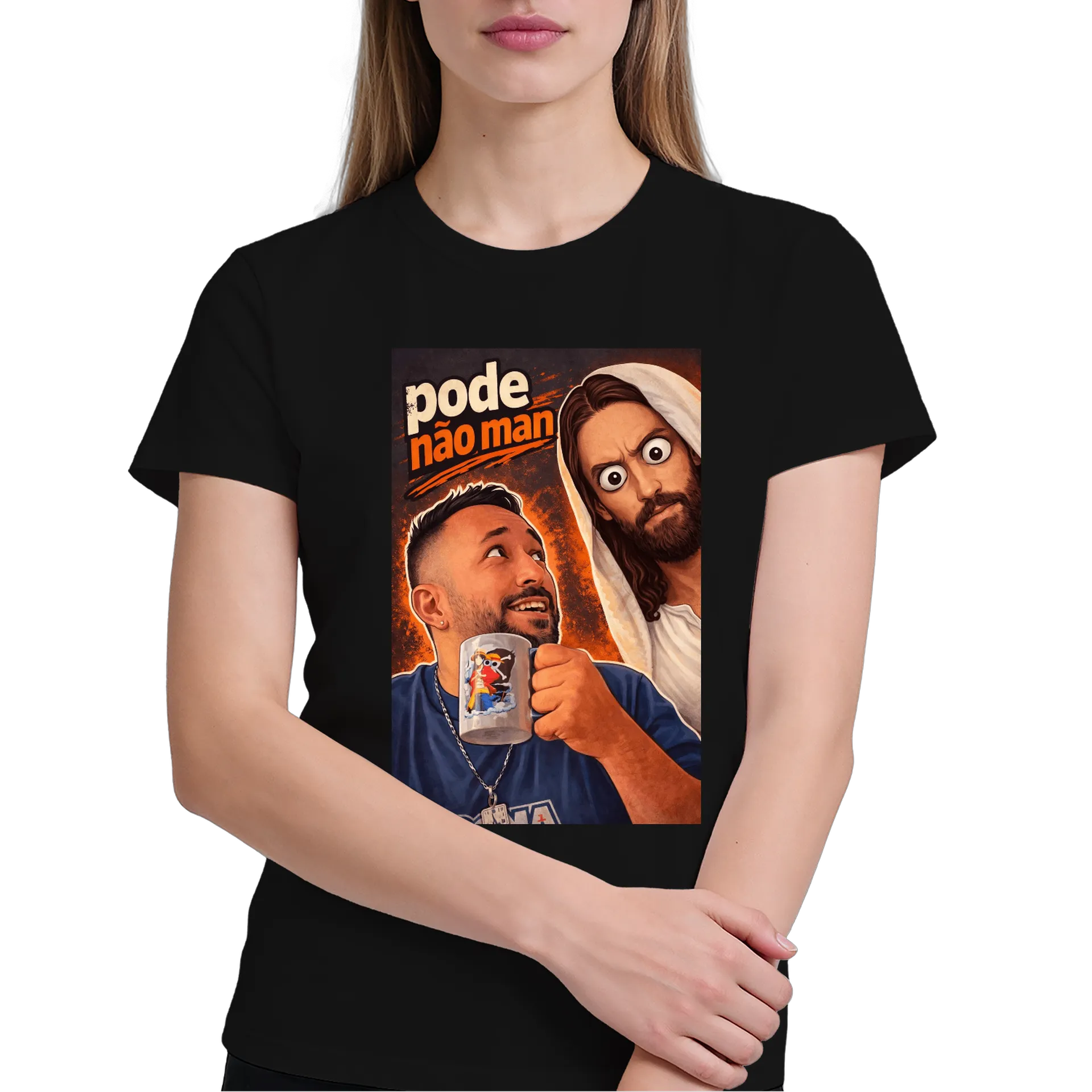 Camiseta Pode não man, One piece - Imagem 4