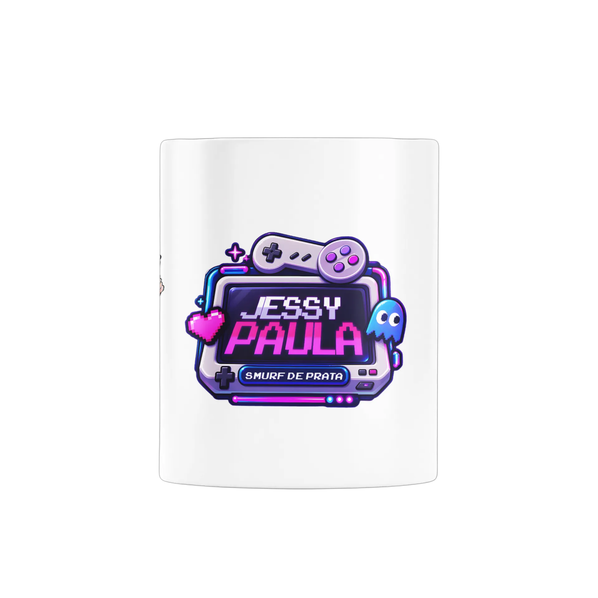 Caneca Streamer Smurf de Prata - Imagem 2