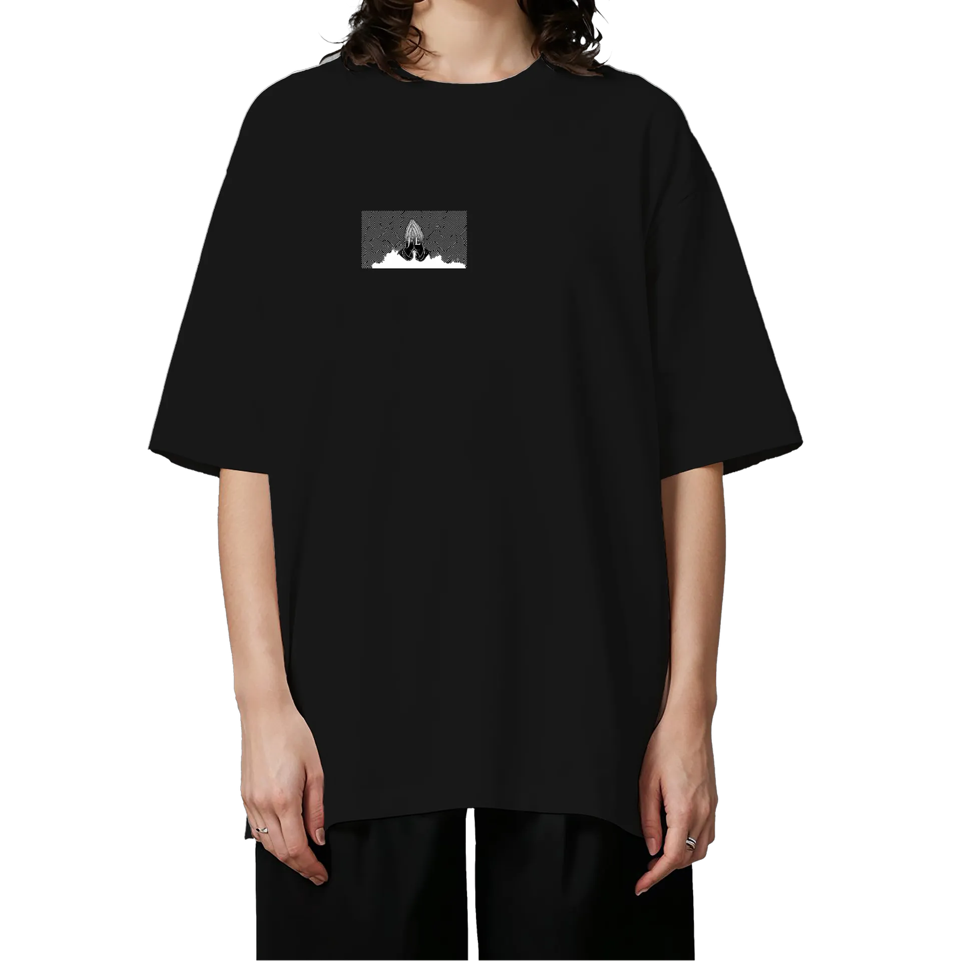Camiseta Oversized - A Fé Move Montanhas Meu Irmão - Imagem 3