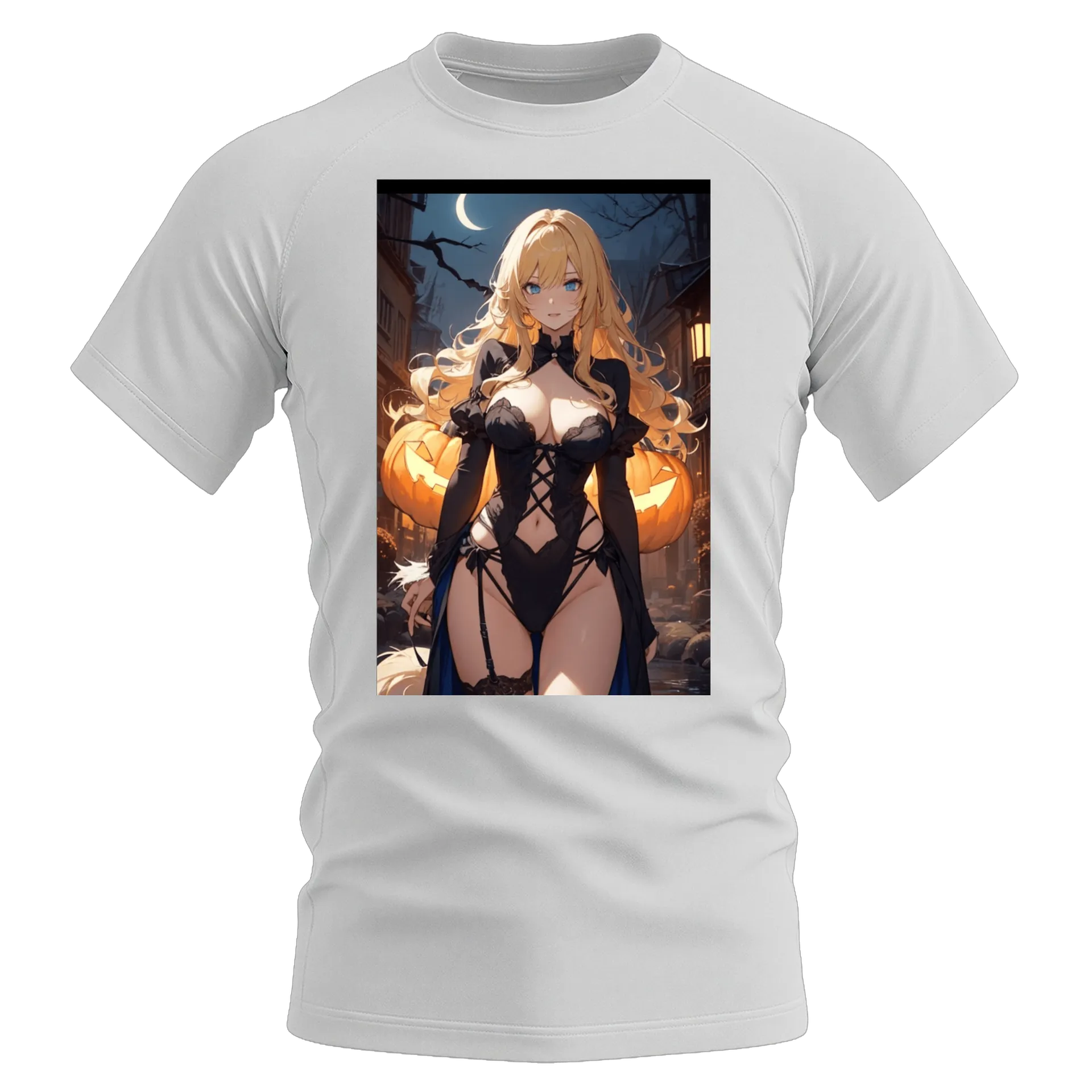 Camiseta Dry Fit Estampa Halloween 100% Algodão de lipinhoogamer