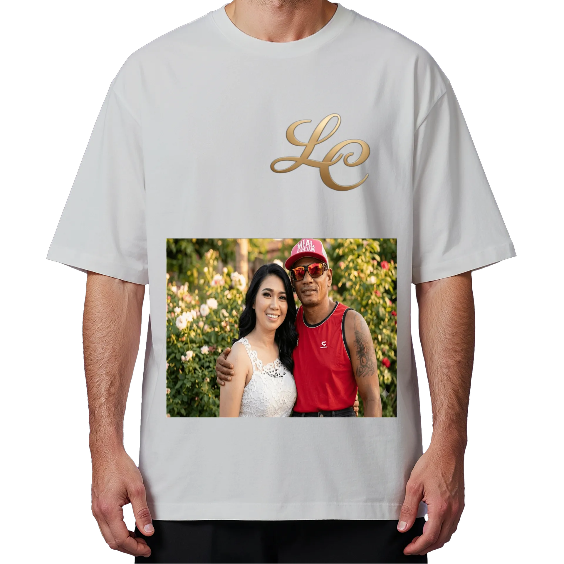 Camiseta oficial Lê Dias e cacachi cor branca  - Imagem 4