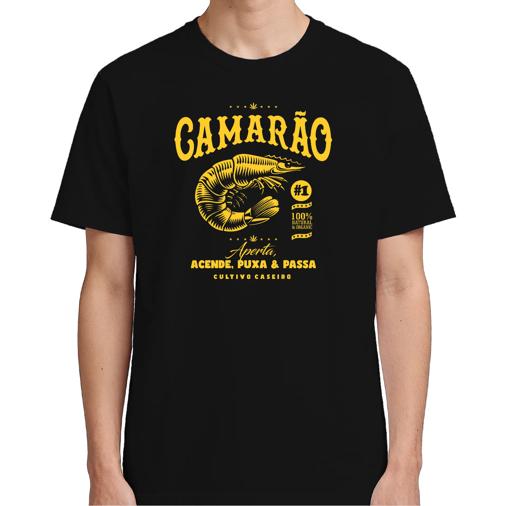 Camiseta Camarão 100% Algodão - Imagem 5