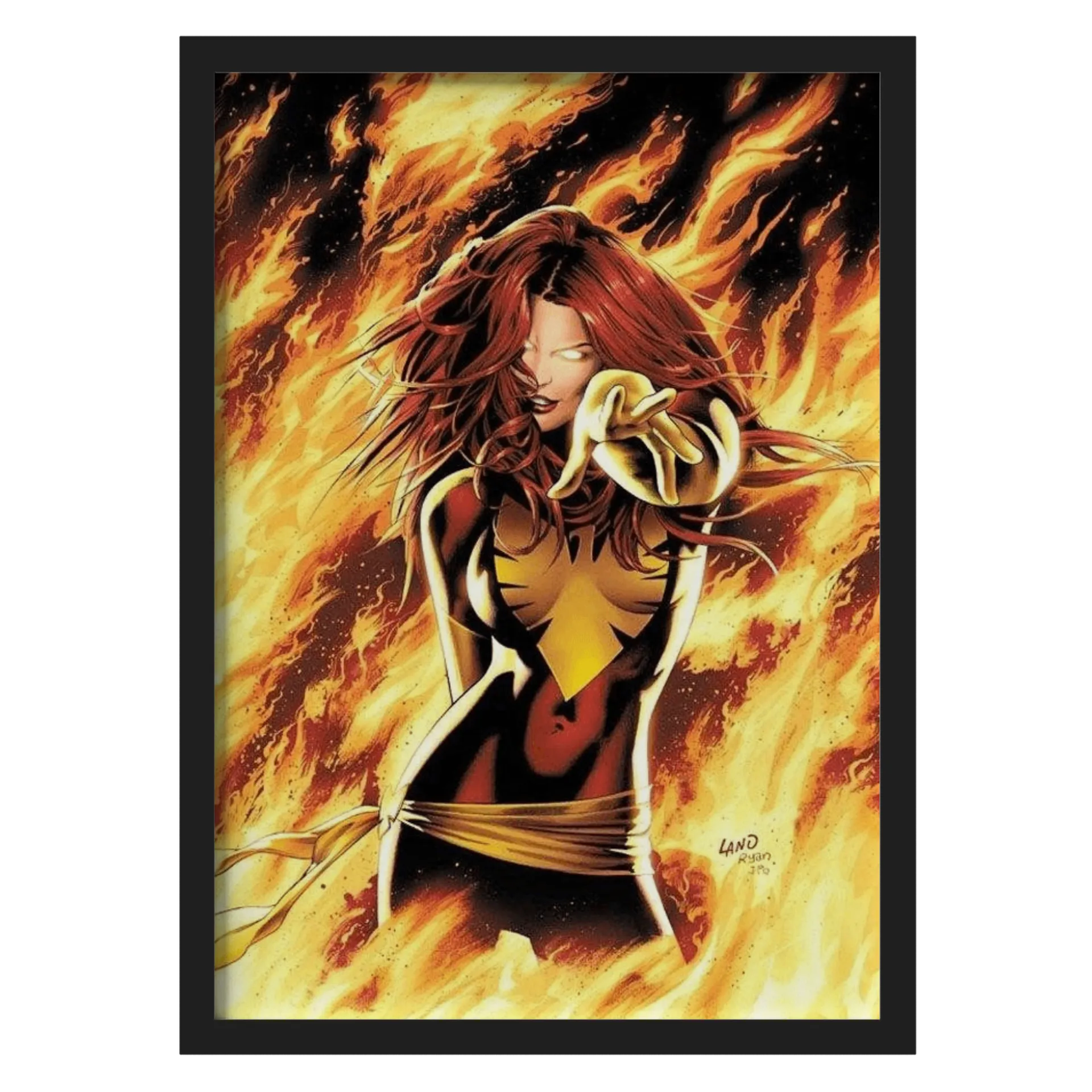 Jean Grey - Quadro A3 personalizado - Imagem 1