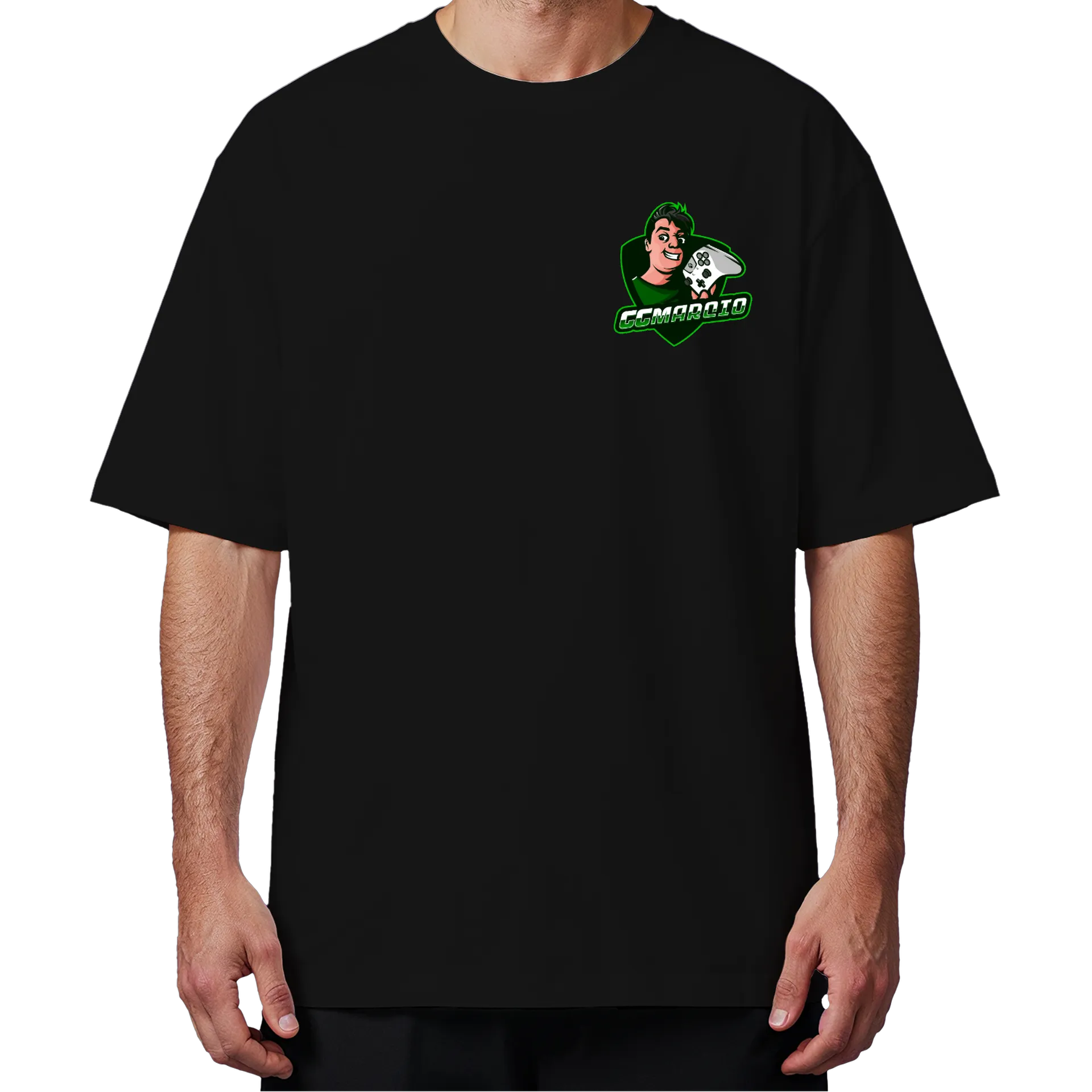 Camiseta Oversized GGMarcio Logo - Imagem 4