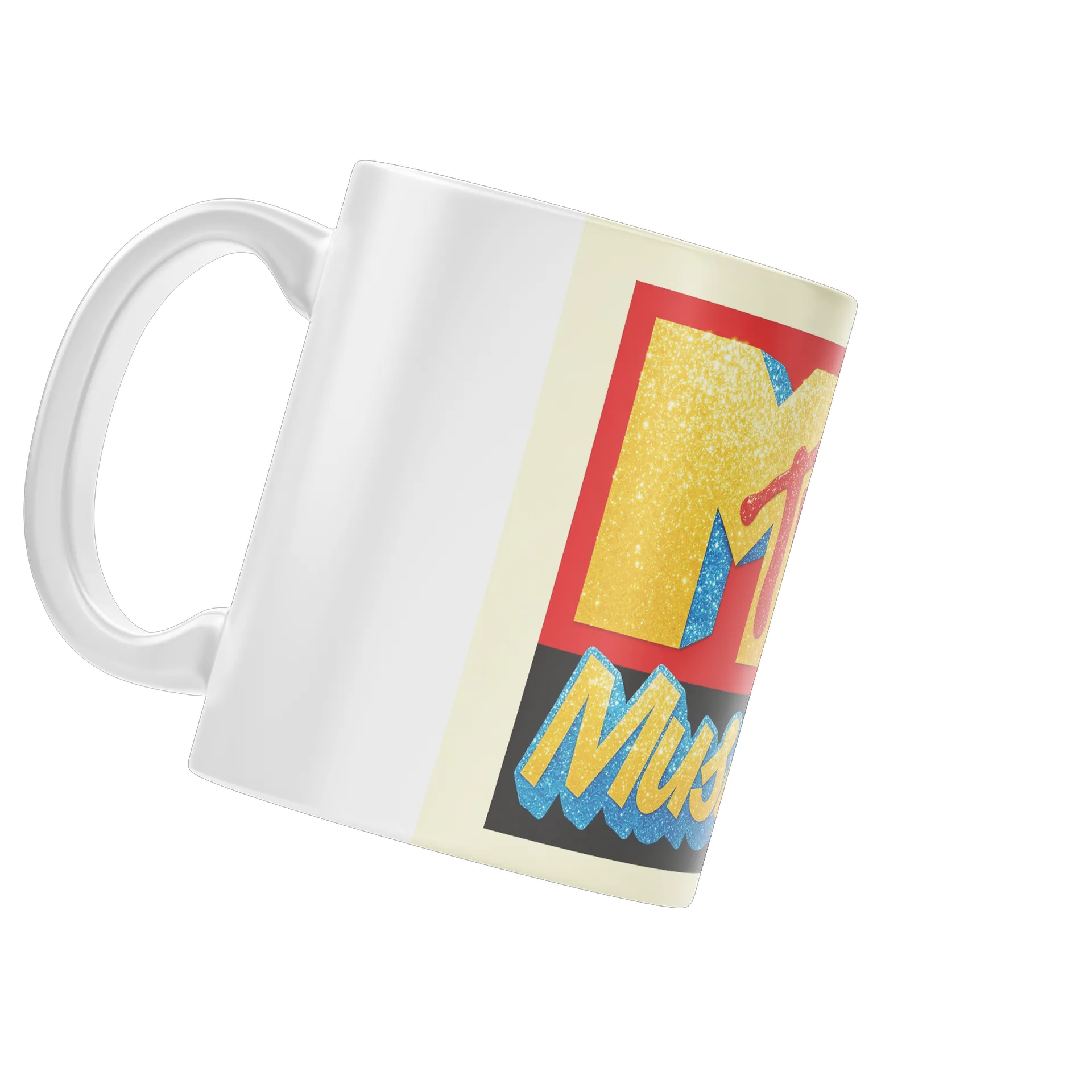 Caneca Porcelana Música Televisão 325ml - Imagem 3