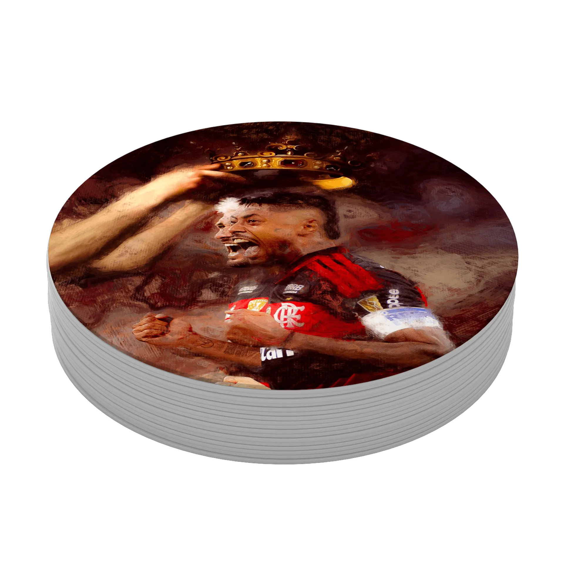 Porta-copos do Arrascaeta e Bruno Henrique  - Imagem 4