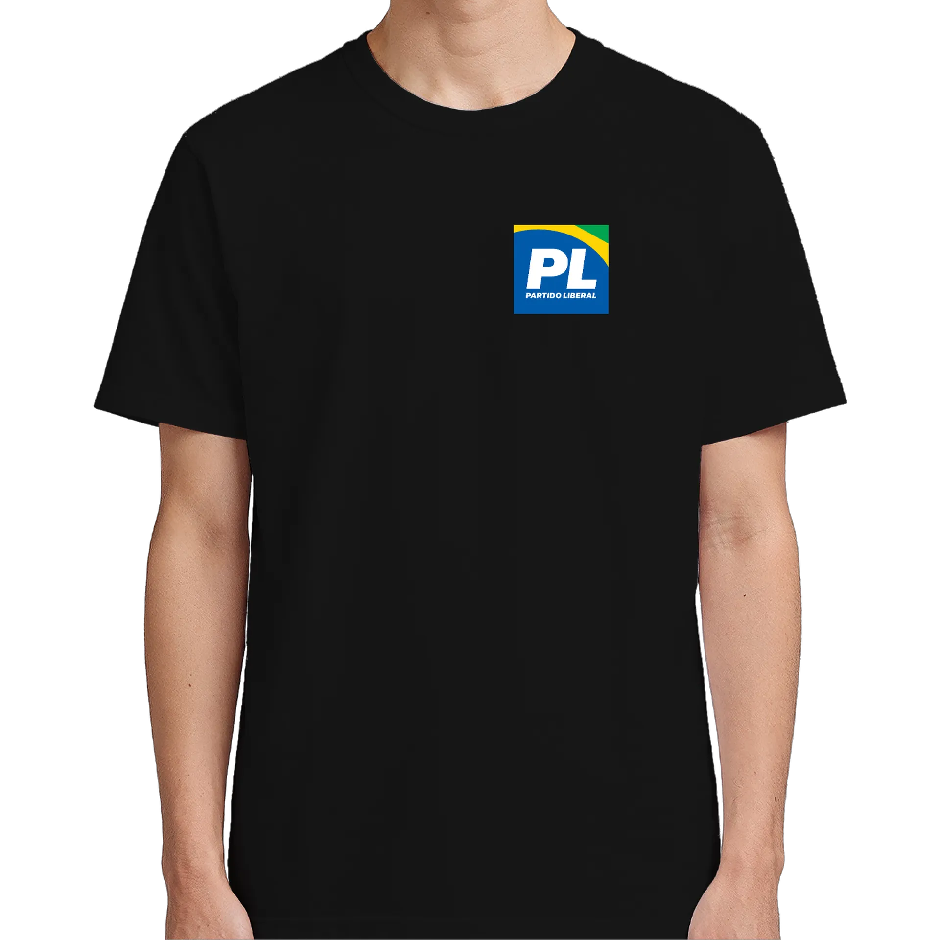 Camiseta Bandeira Do Brasil Frente Bolsonaro 100% Algodão - Imagem 5