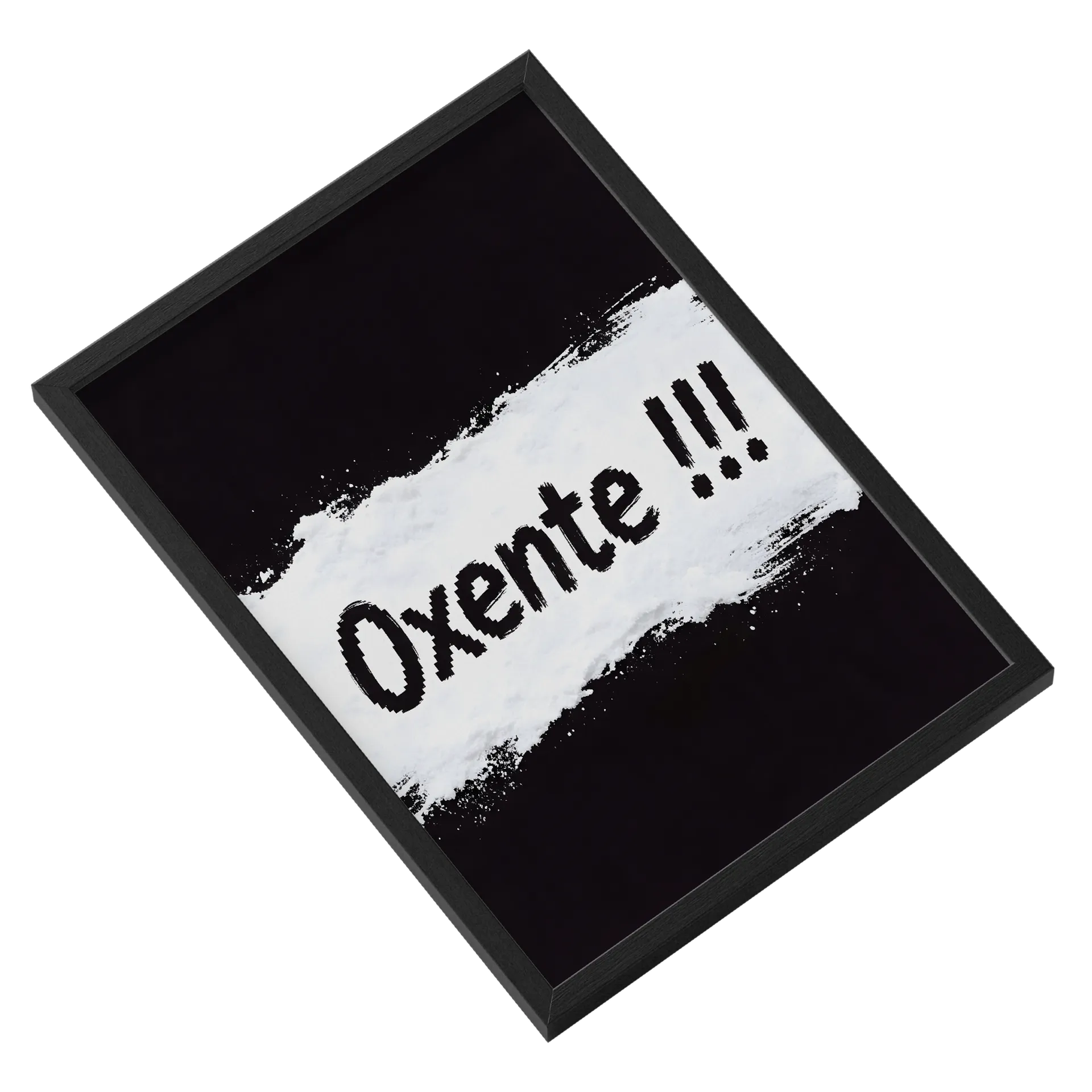Quadro Grito Oxente A3 MDF e Vidro - Imagem 2