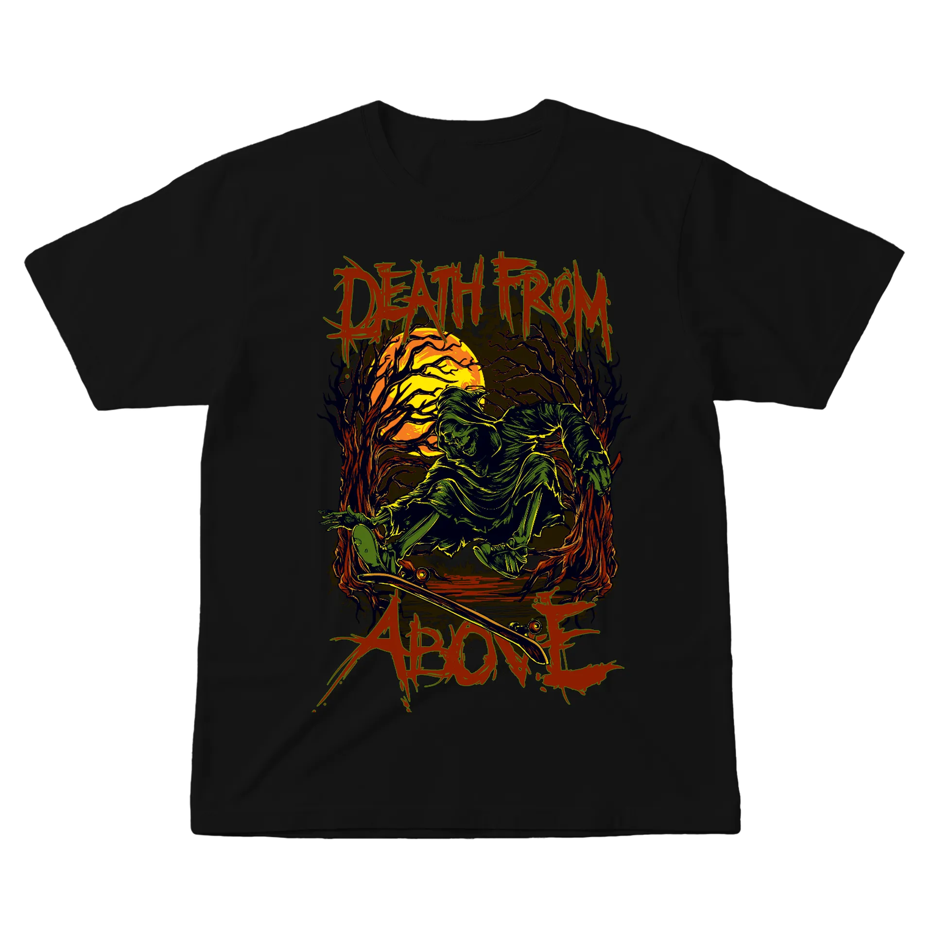 Camiseta Death Strain Ilustration 100% Algodão - Imagem 1