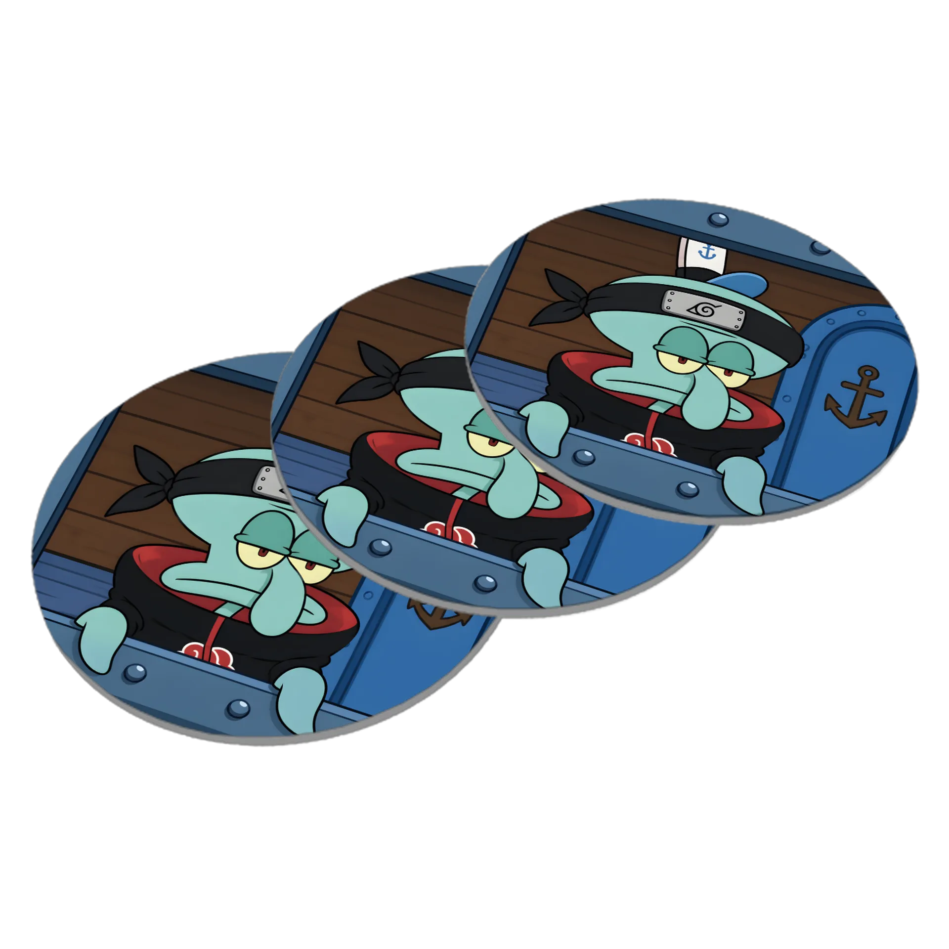 Porta-copos Lula Molusco Akatsuki - Imagem 2