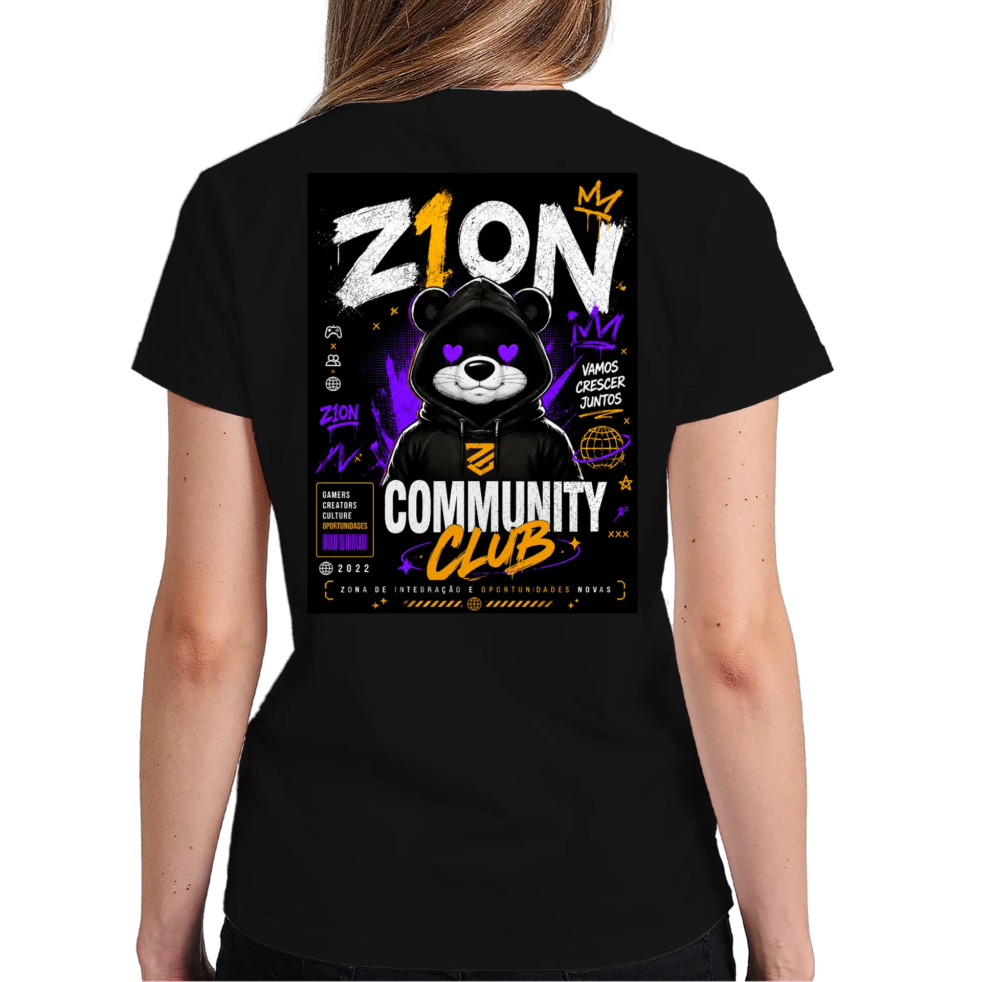 Camiseta Urso com Capa Z1ON 100% Algodão - Imagem 6