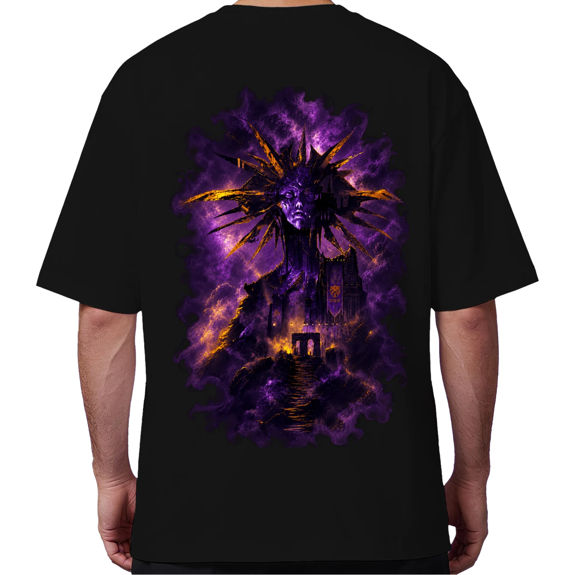 Camiseta Oversized Lady of Pain de dnde — imagem 6 de 6