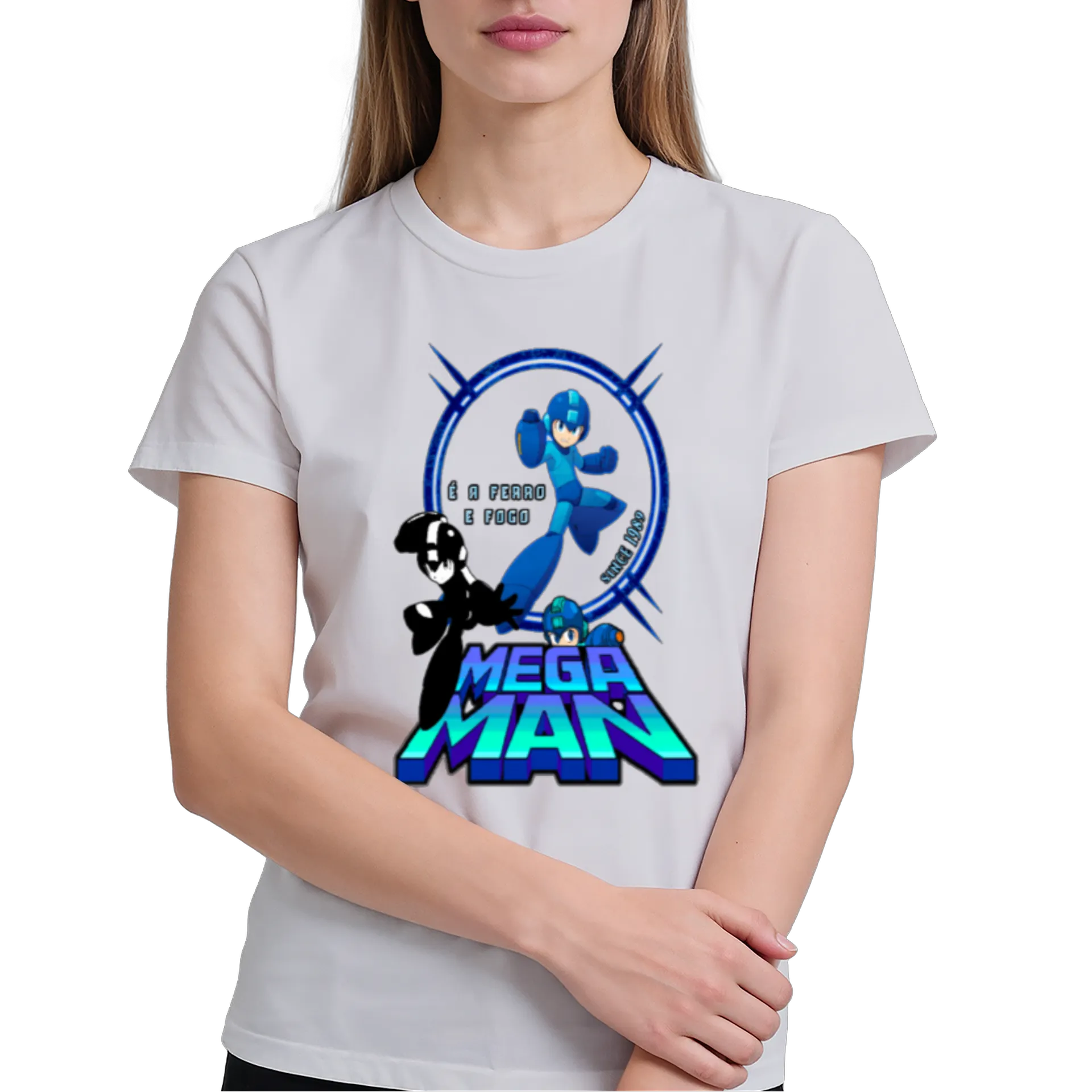 Camiseta (unissex) Megaman - Imagem 4