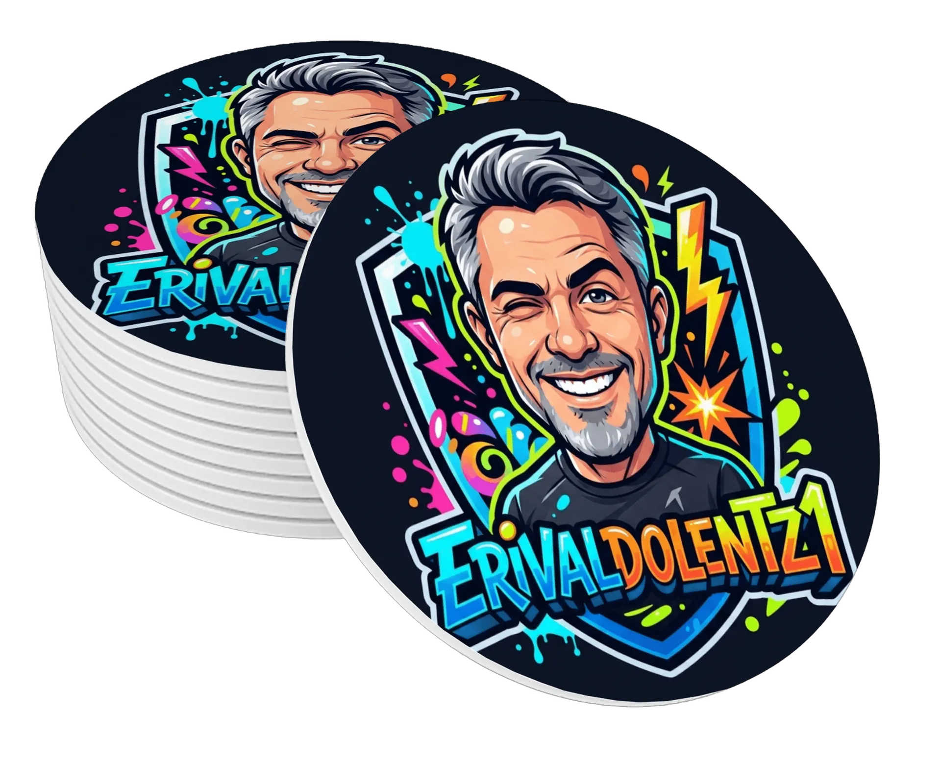 Porta-copos personalizado de erivaldolentz1 — imagem 1 de 3