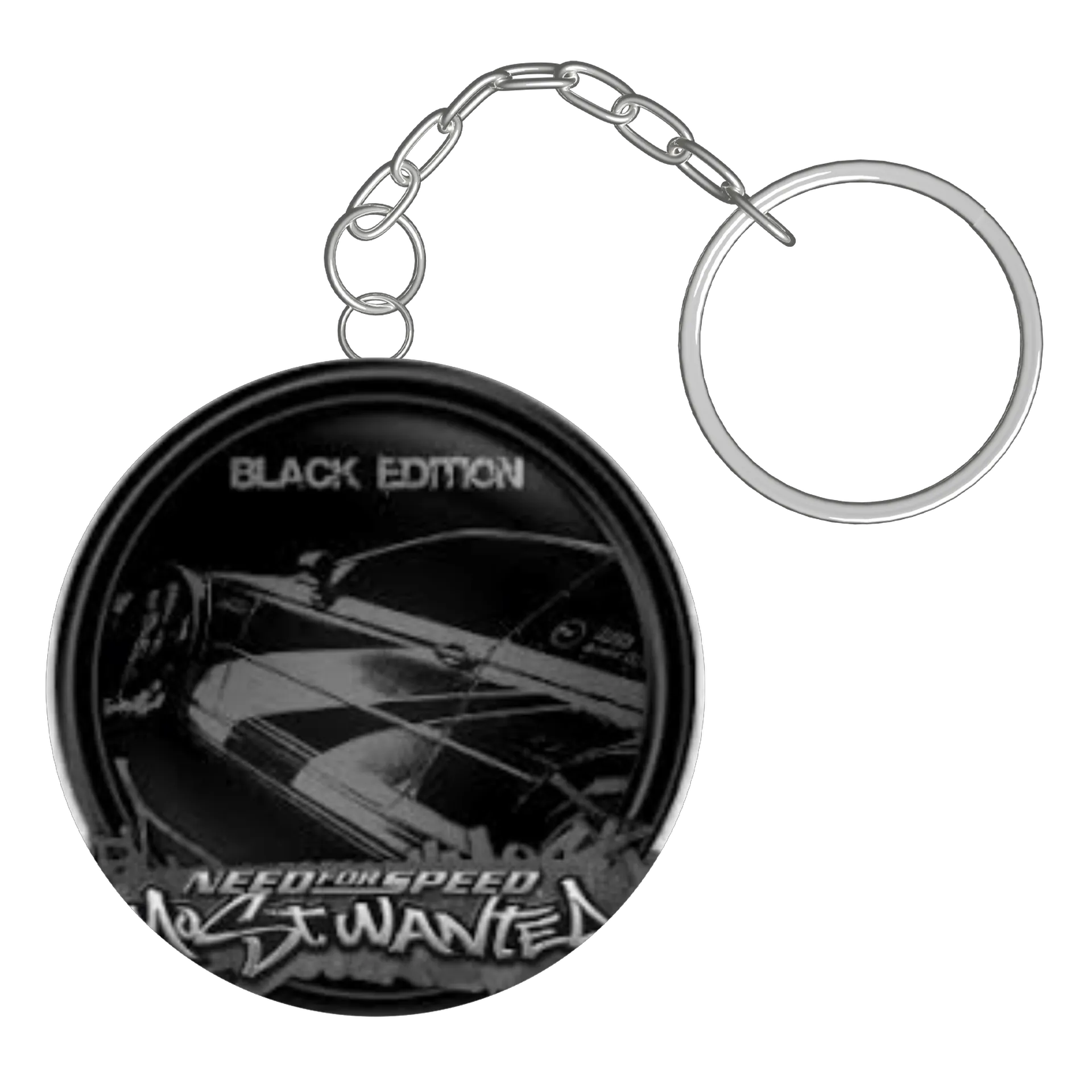 Chaveiro MDF Need for Speed Most Wanted Black Edition - Imagem 3