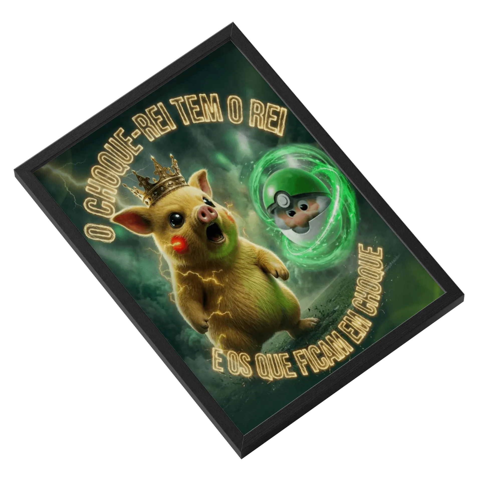 Quadro A3 personalizado de Palestra Raiz 1914 🔱🐷🪽⚡
