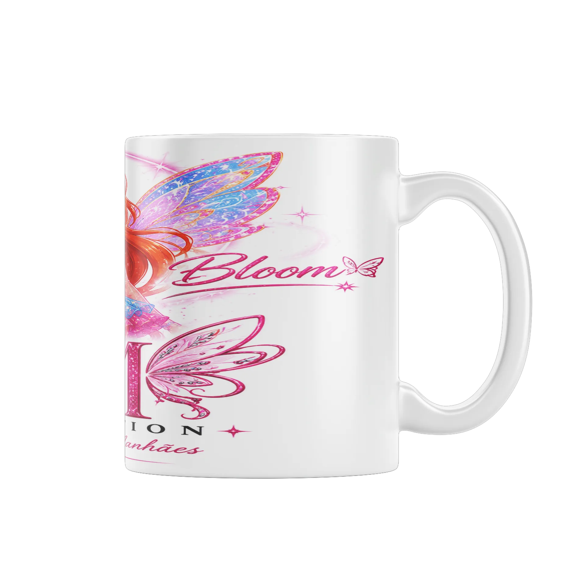 Caneca Iluminada Coleção Bloom 325ml - Imagem 1