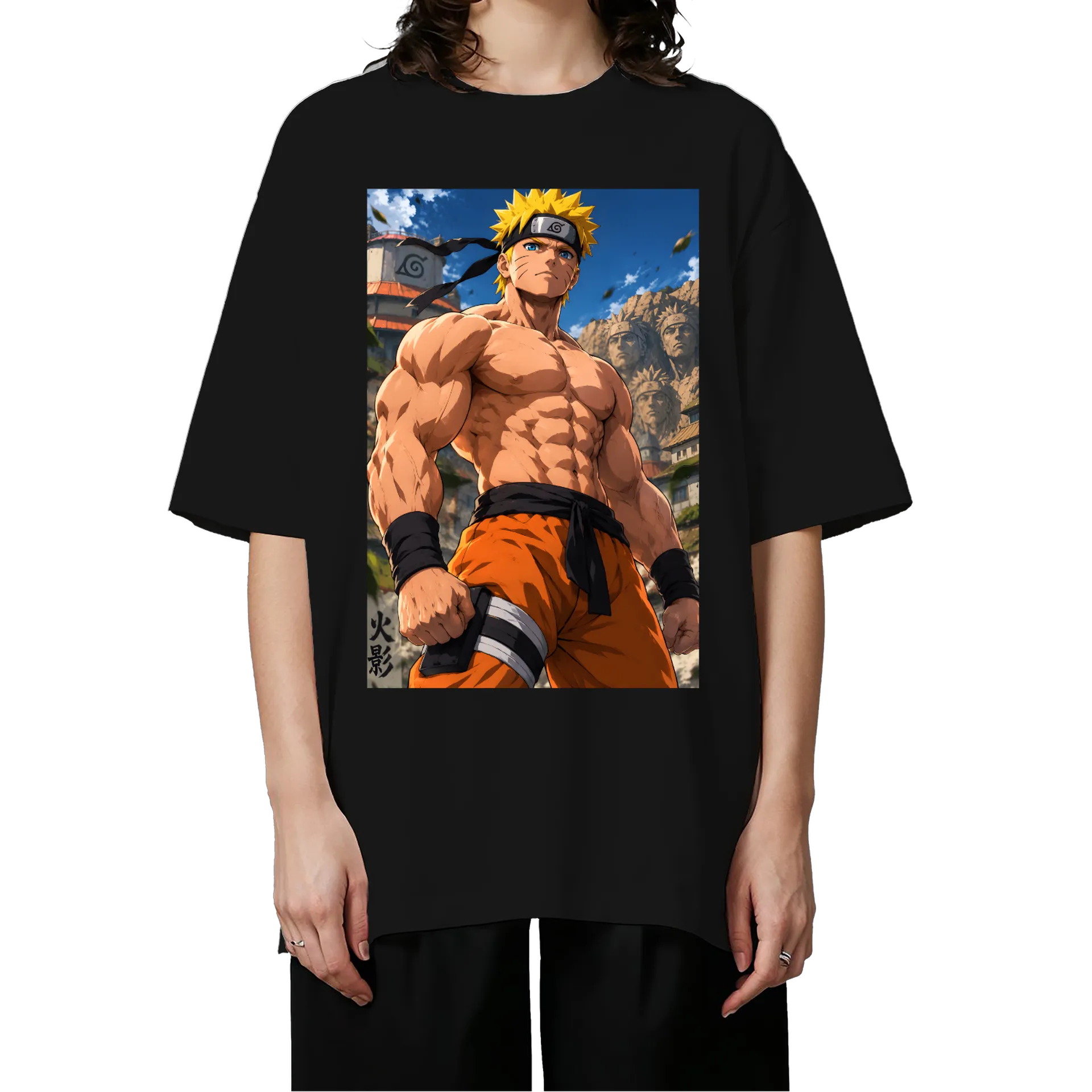 Camiseta Oversized do Naruto - Imagem 3