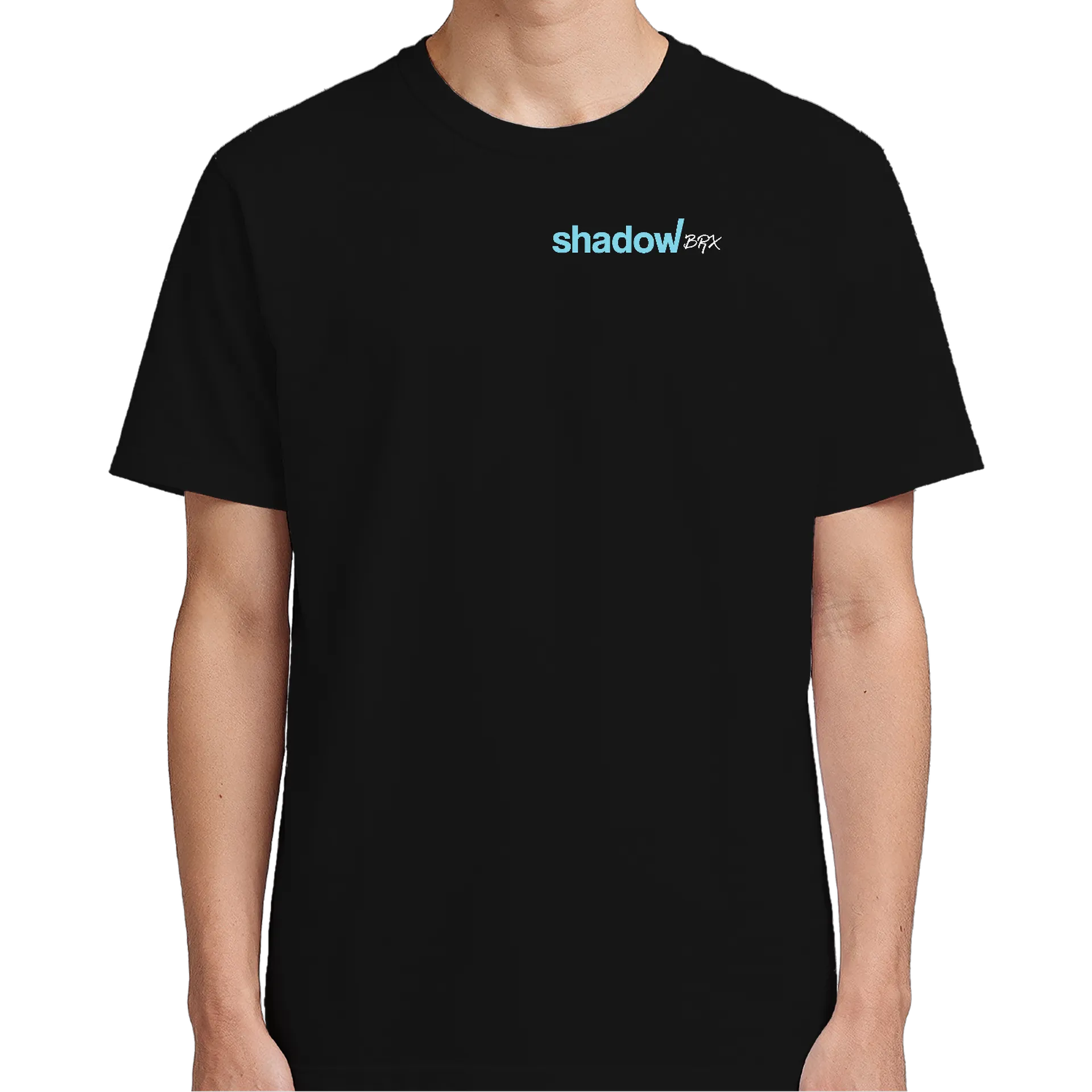 Camiseta Estampa ShadowBRx Preto 100% Algodão - Imagem 5
