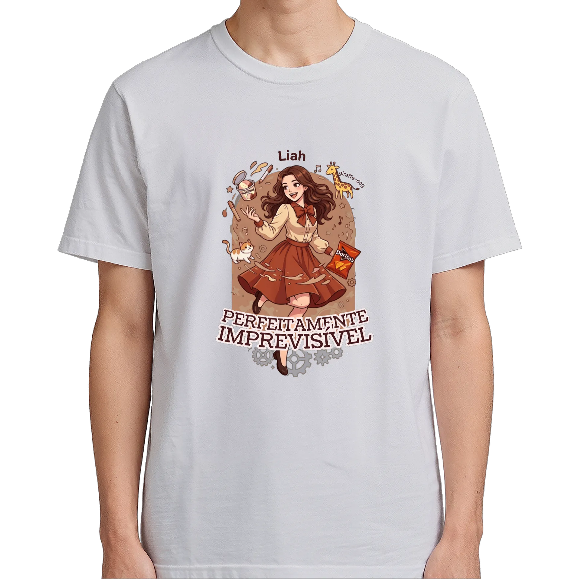 Camiseta Perfeitamente imprevisivel - Imagem 5