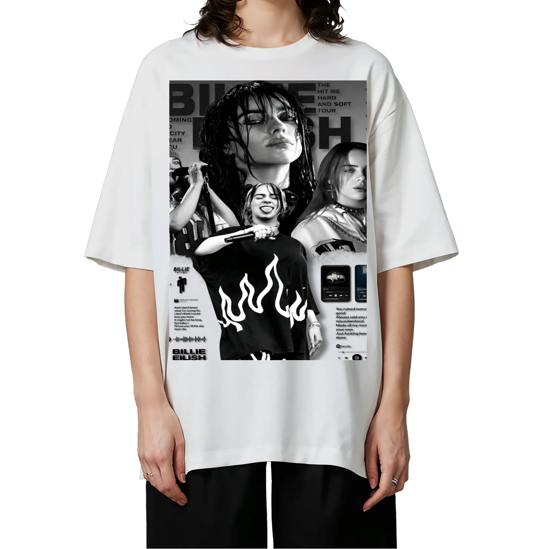 Camiseta Oversized Estampa Gato Astronauta Preto 100% de Morpheus_ofc — imagem 3 de 6