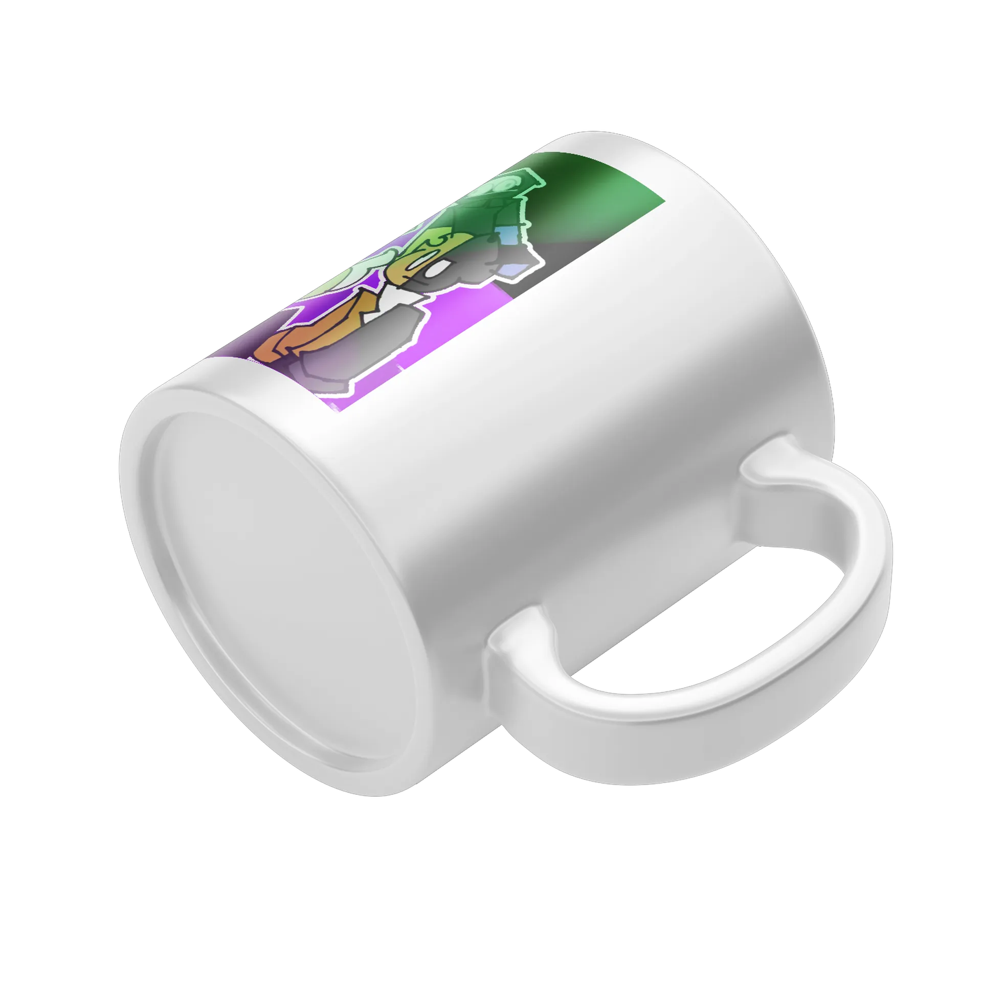 Caneca Estampa Grupo Desenho Colorido 325ml de XElectronz — imagem 4 de 4
