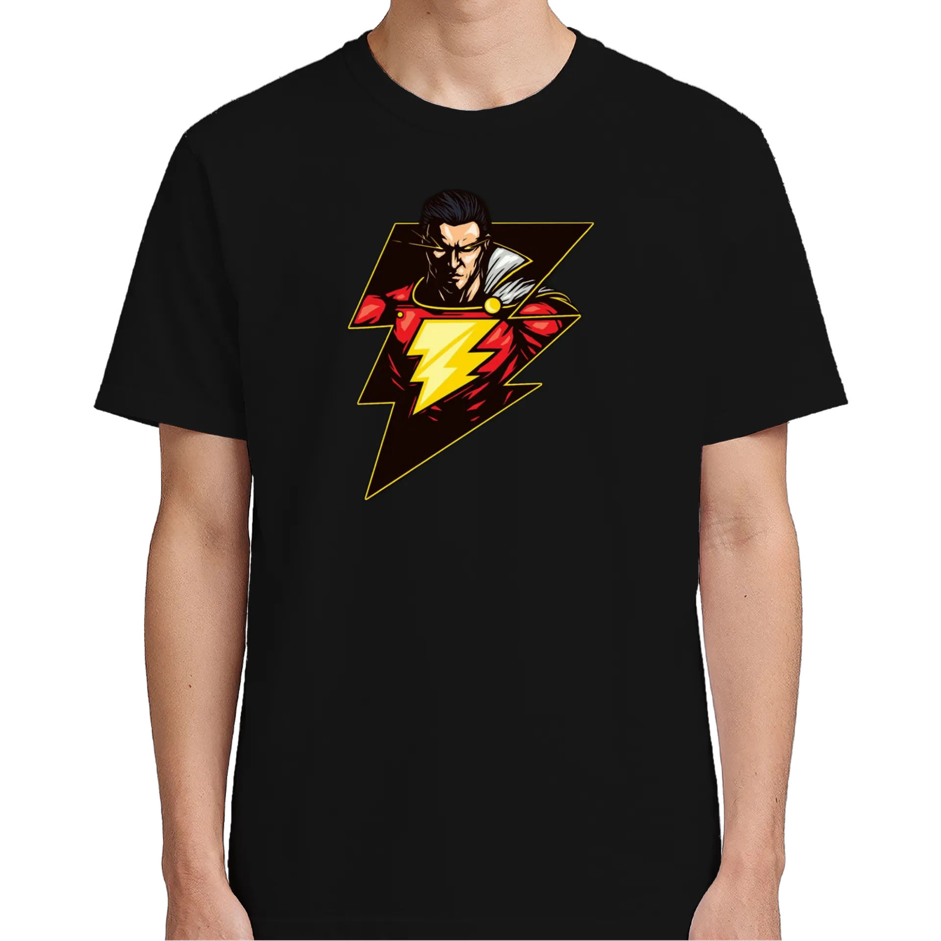 Camiseta Super-herói Relâmpago 100% Algodão - Imagem 5