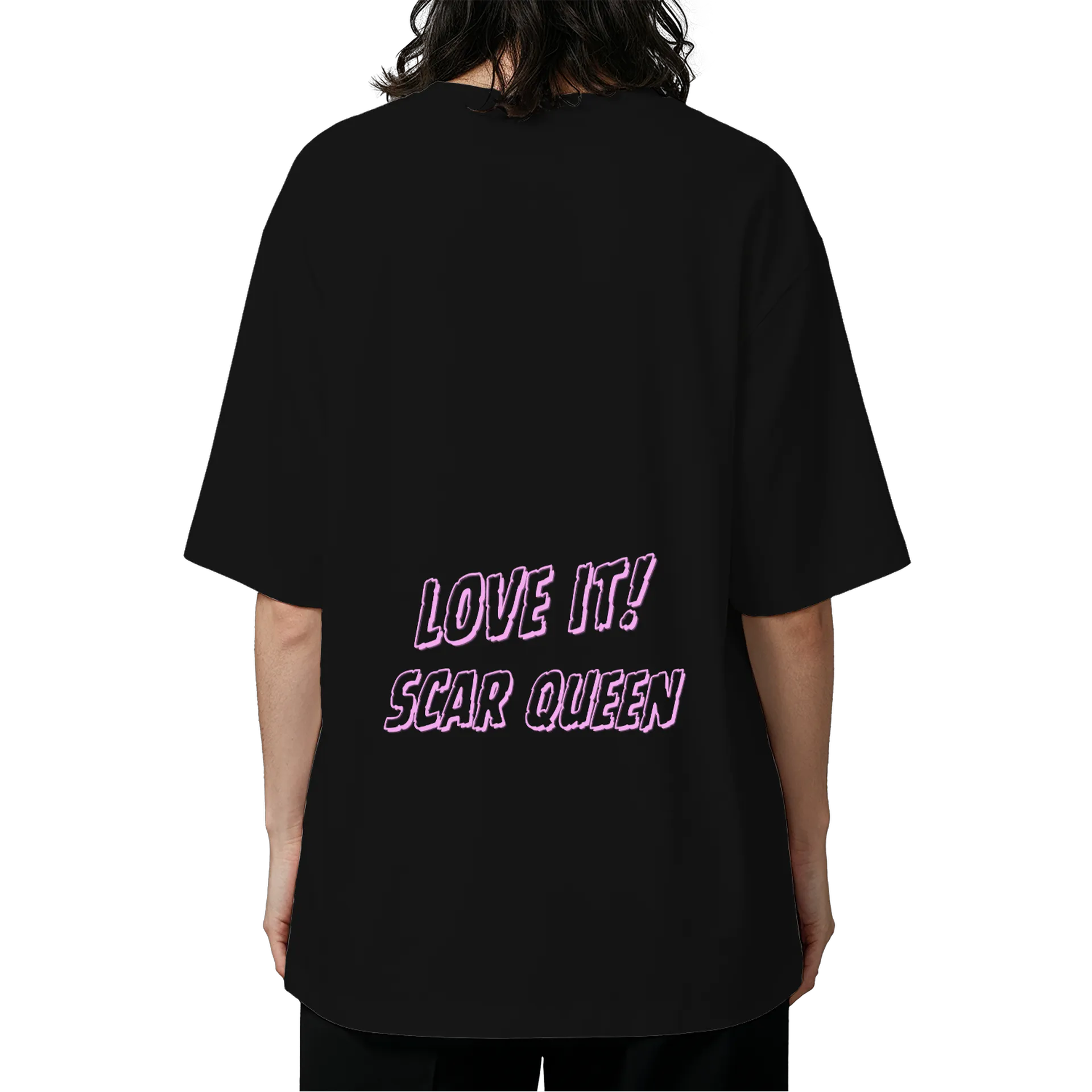 Camiseta Oversized Dragão Vermelho 100% Algodão de Scarllett Queen — imagem 5 de 6