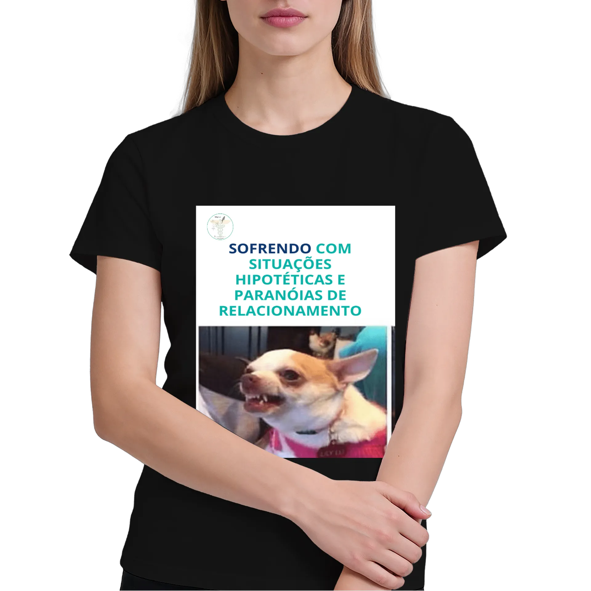 Camiseta Personalizada Frases Terapia 100% Algodão - Imagem 4