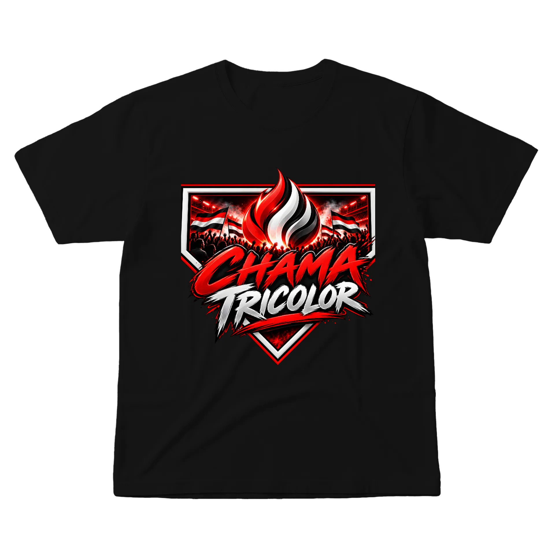 Camiseta personalizada de CHAMA TRICOLOR — imagem 1 de 6