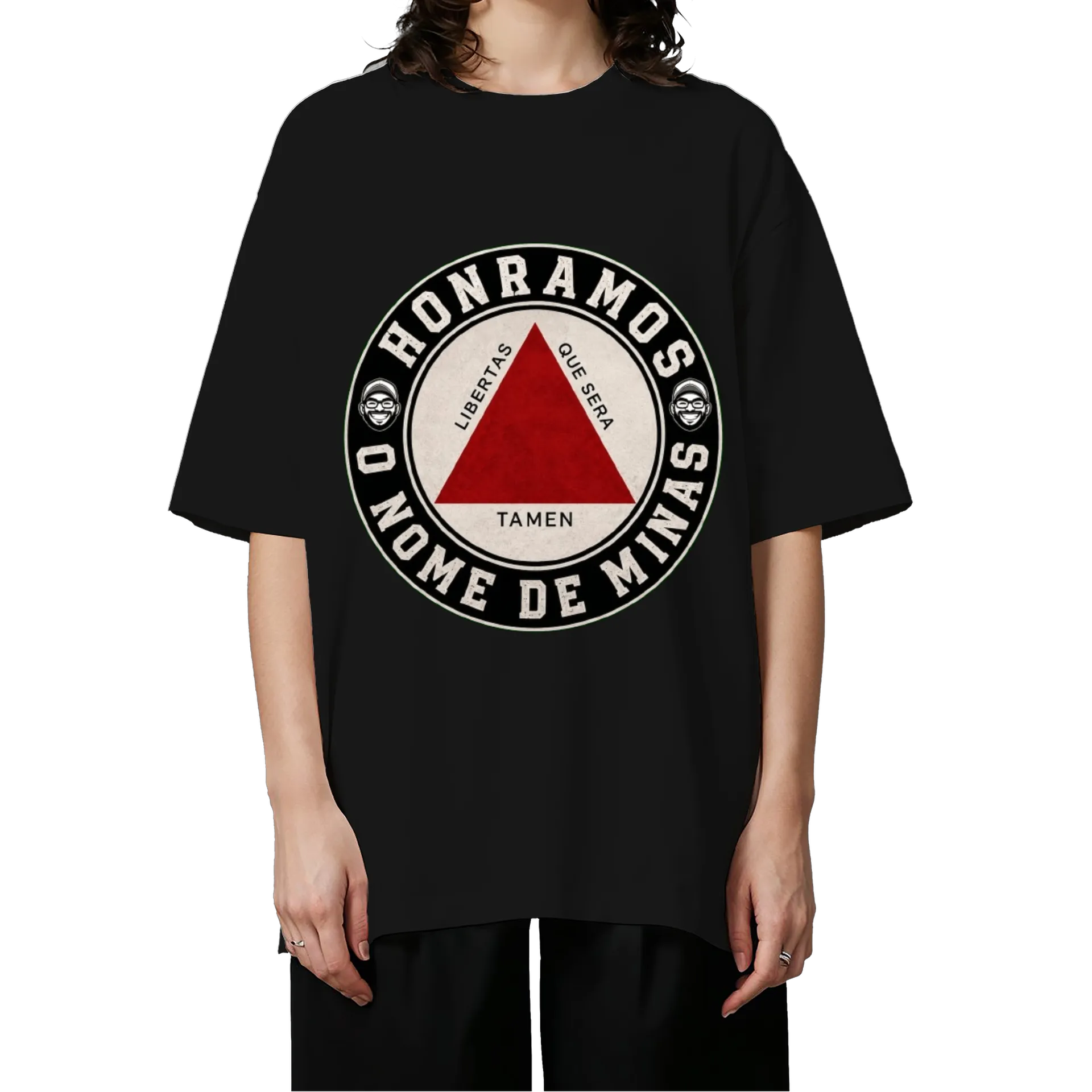 Camiseta Oversized honramos o nome de Minas  - Imagem 3