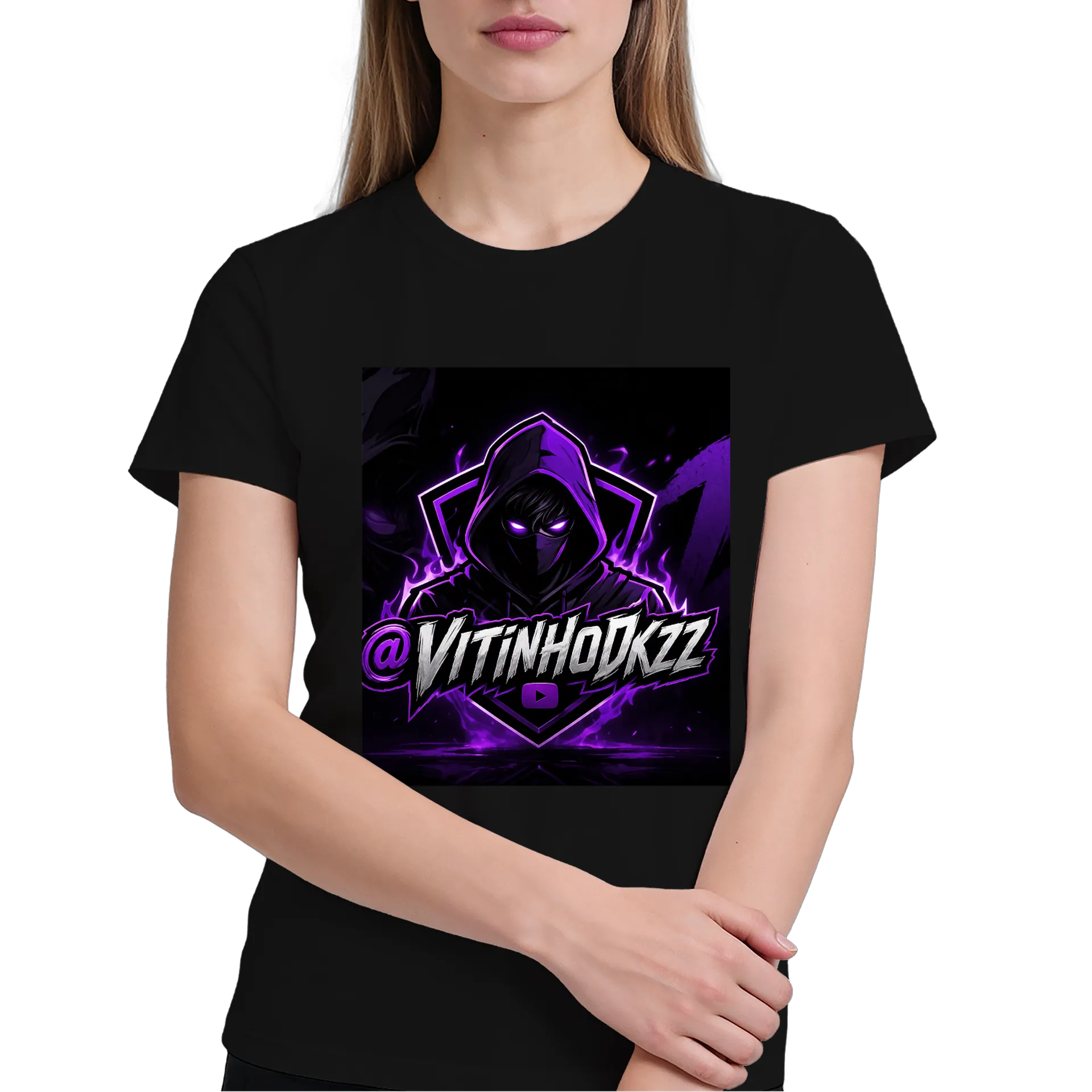 Camiseta Gamer Roxa @VitinhoDkzz – Design Chamativo Exclusiv - Imagem 4