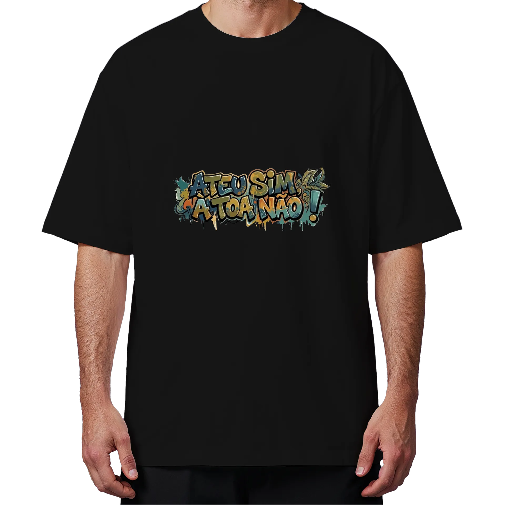Camiseta Oversized ateu sim - Imagem 4