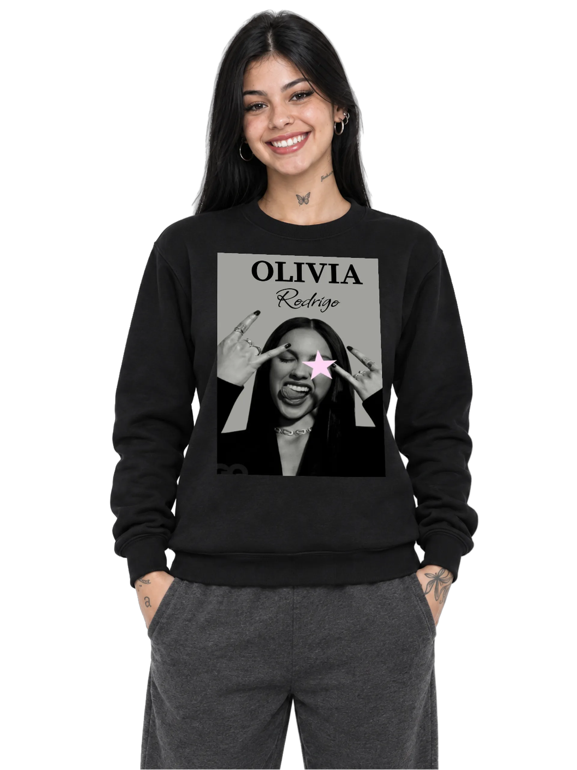Suéter Moletom Olivia Rodrigo - Imagem 1