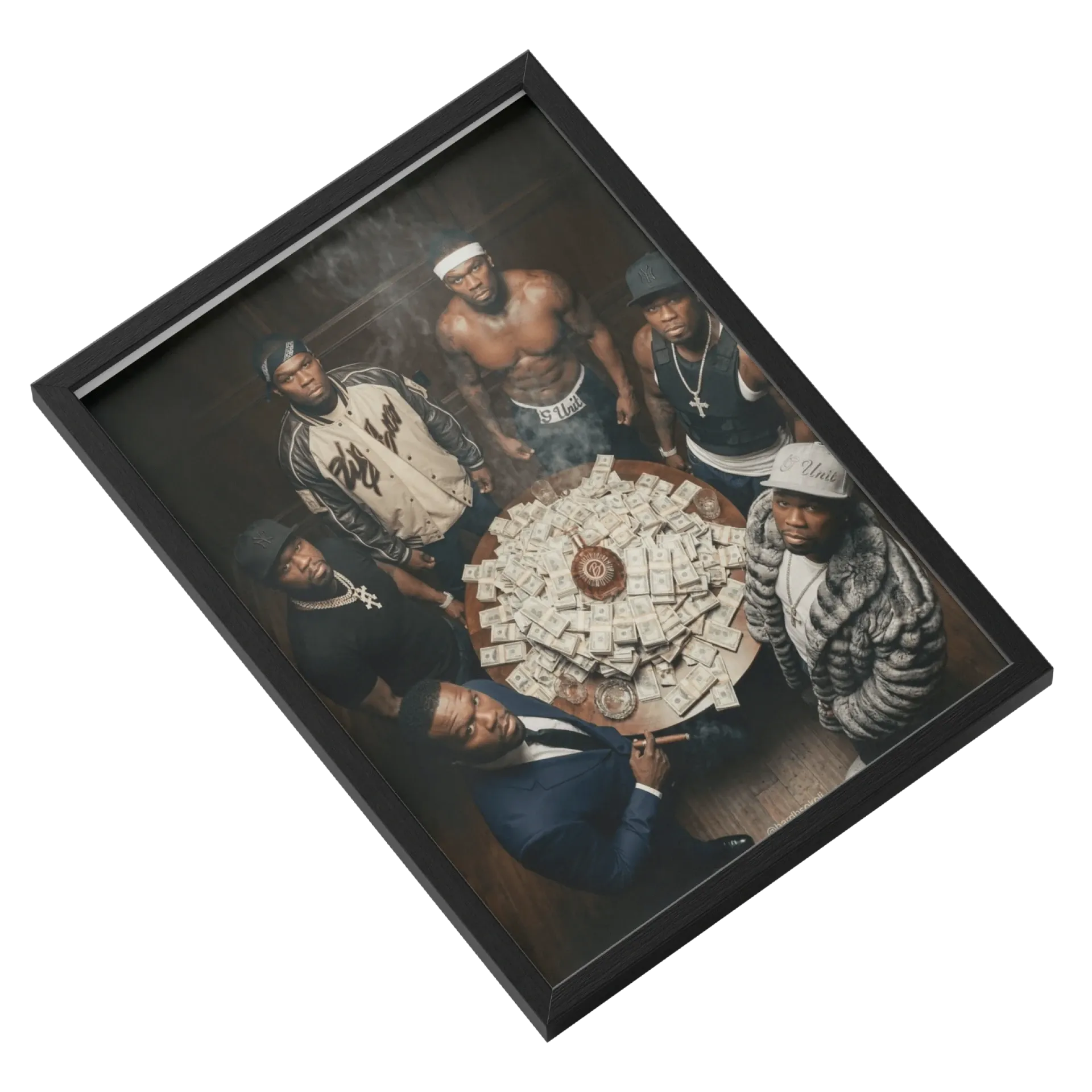 Quadro A3 do 50cent  - Imagem 2