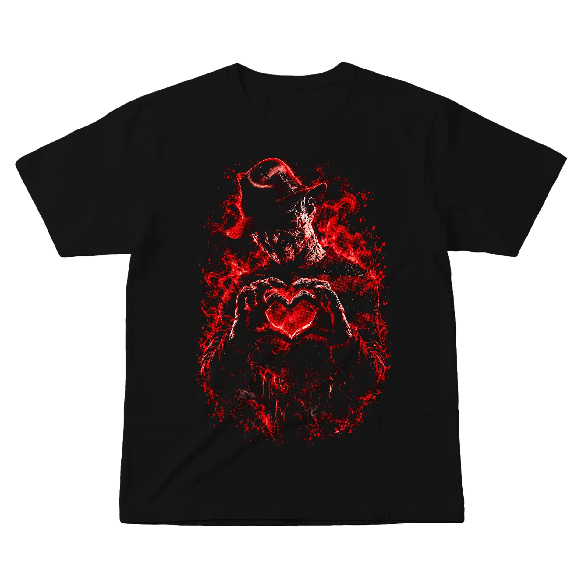 Camiseta Personalizada Halloween Fredy Krueger Premium - Imagem 1