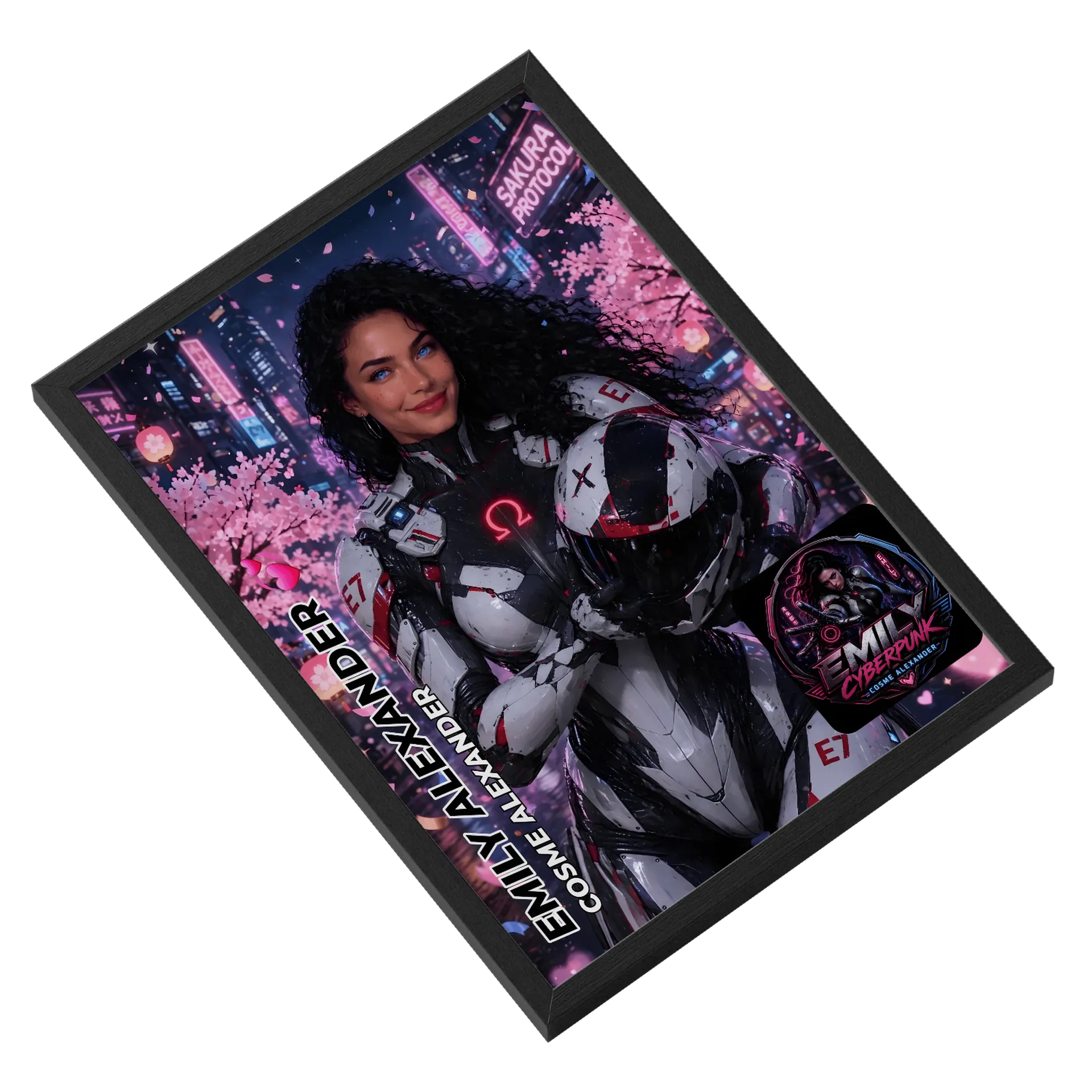 Quadro A3 personalizado Com Vidro - Imagem 2